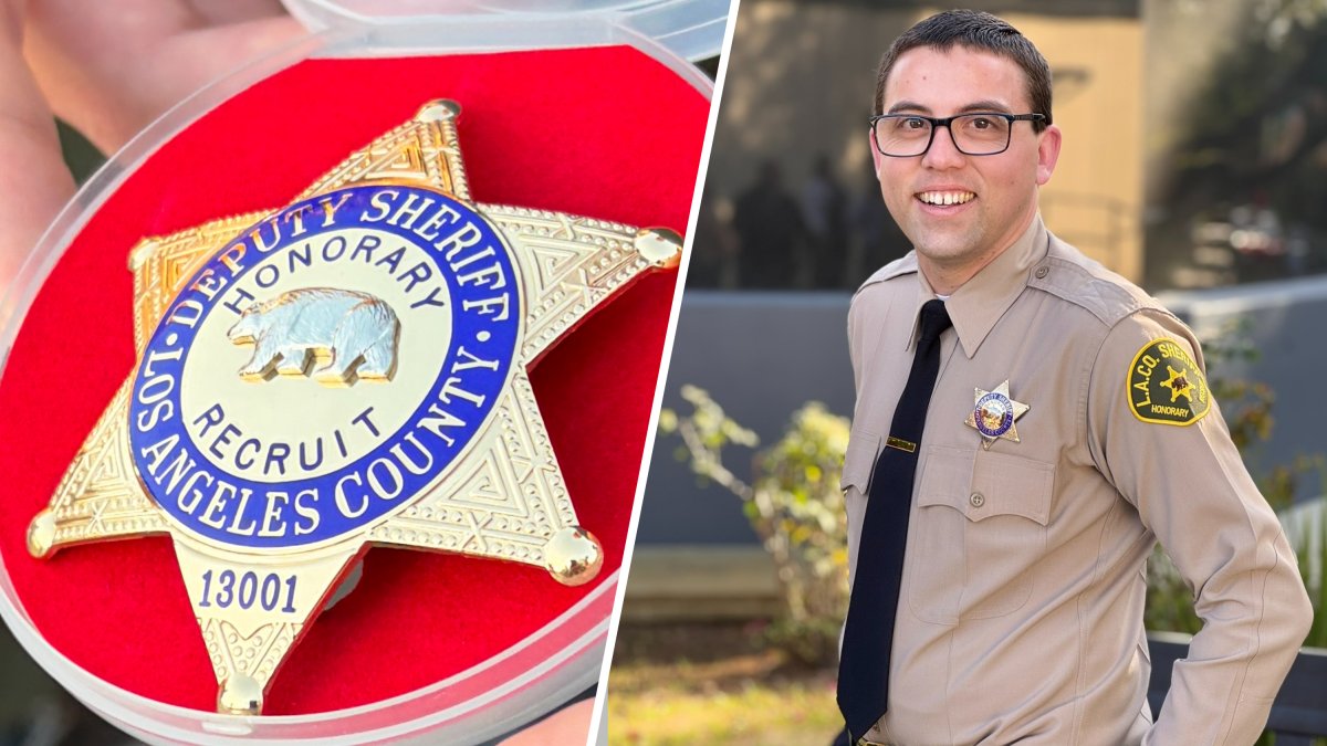 Special Olympics athlete named inaugural LASD honorary deputy – NBC Los Angeles