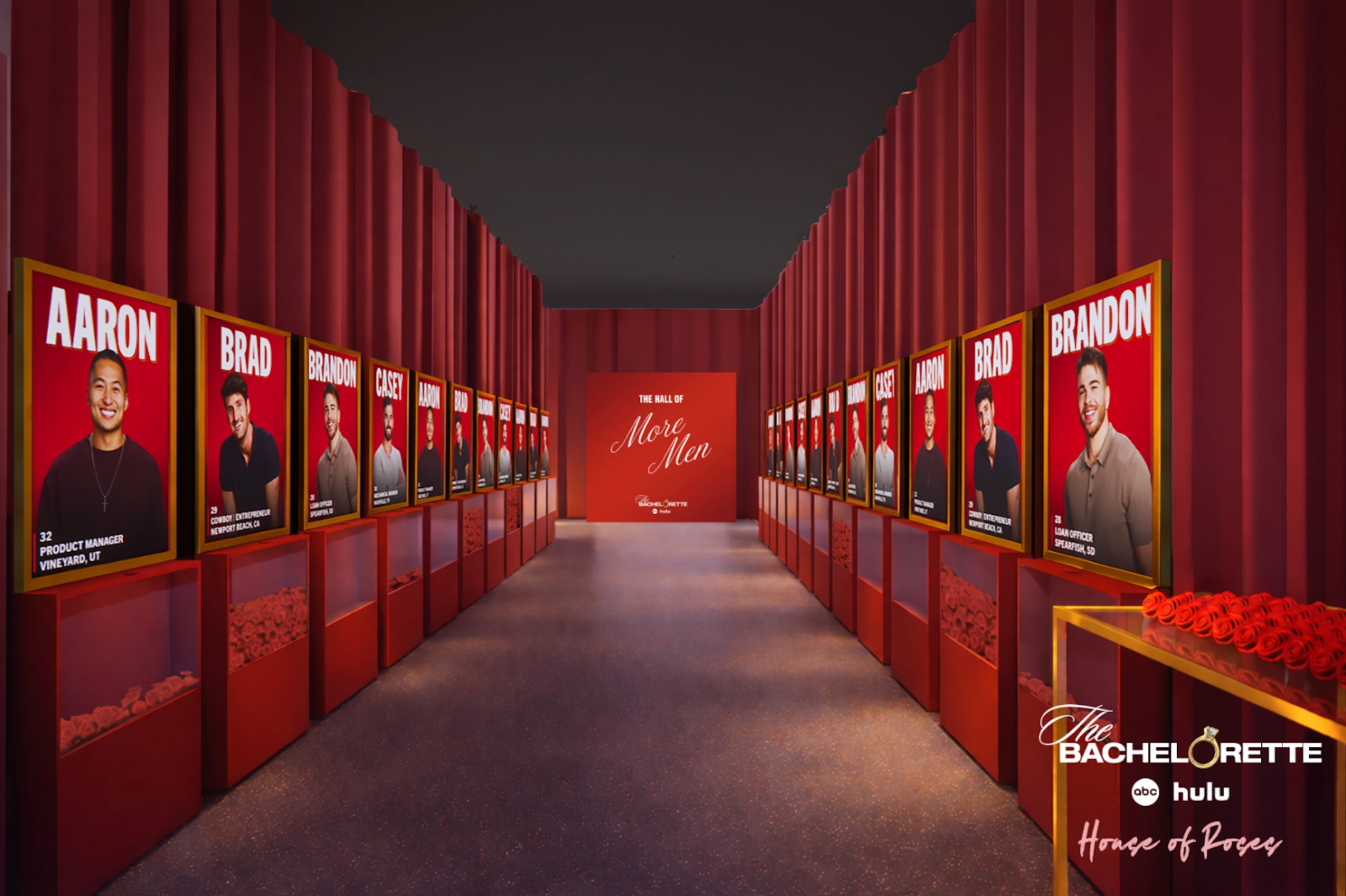 Attendees can walk through the Hall of More Men to...