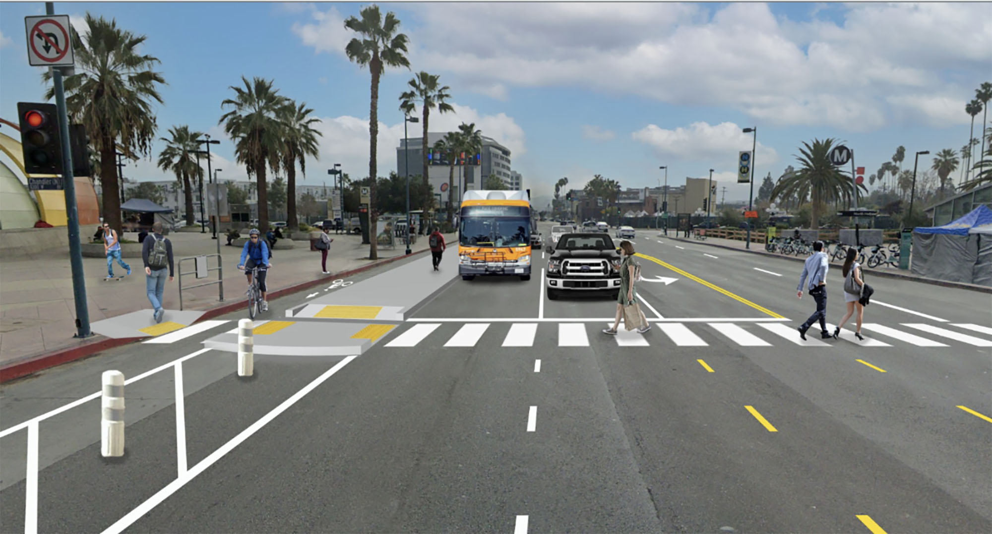 Councilmember Adrin Nazarian led a ceremonial groundbreaking at the North...