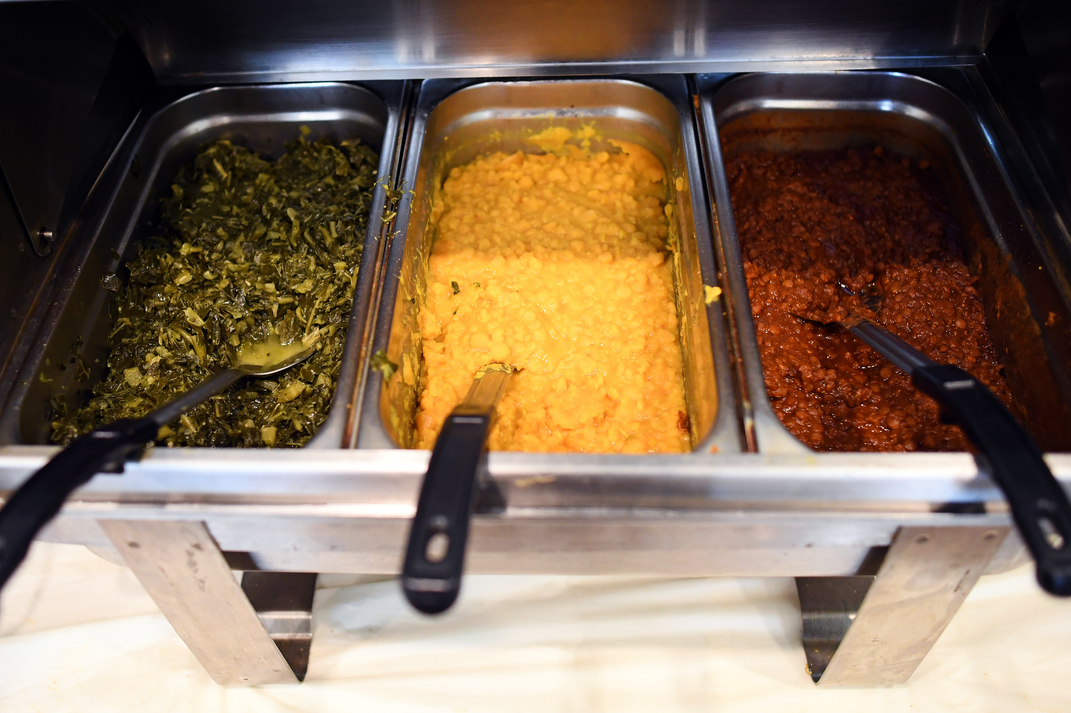 Rahel Ethiopian Vegan Cuisine offers a buffet of plant-based vegan...