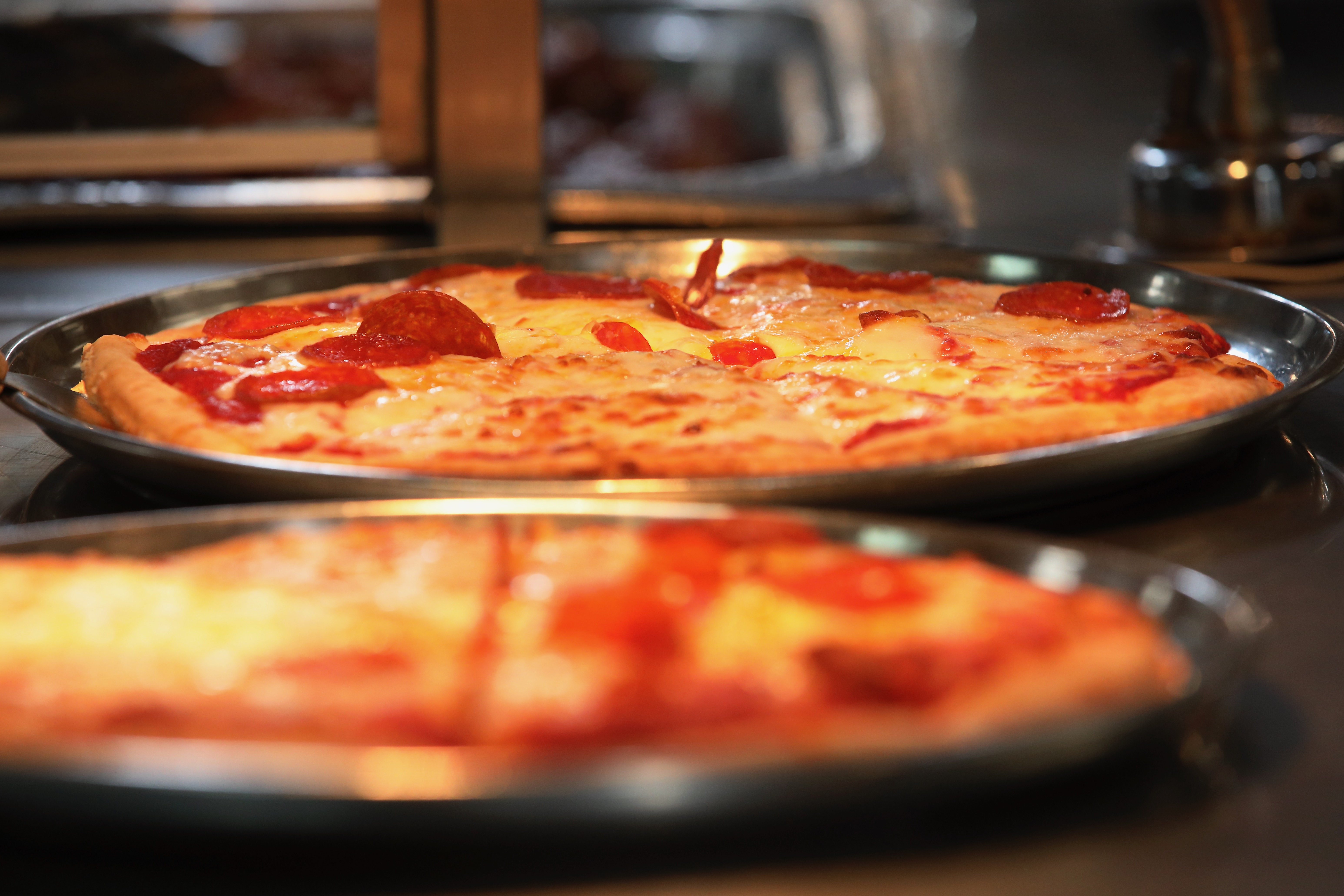 Pizza is one of the many choices in Golden Corralâs...