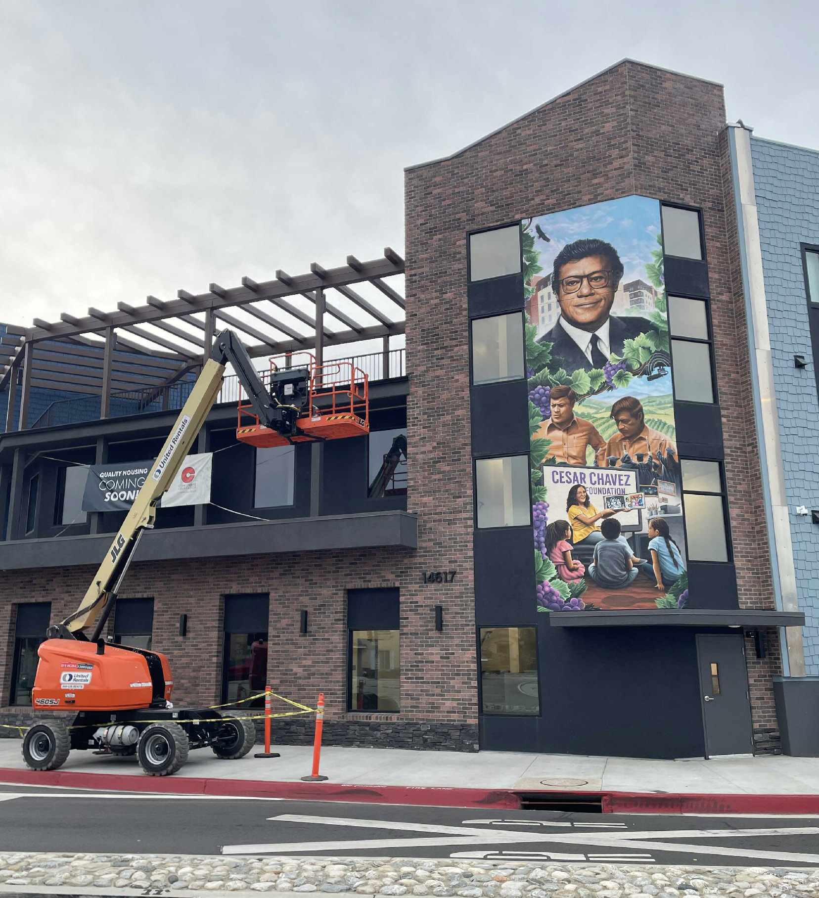 Artist Levi Ponce’s latest mural is set to be unveiled...