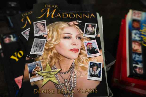 Madonna impersonator Denise Bella Vlasis' memoir Dear Madonna covers her 40 years portraying Madonna. (Photo by Sarah Reingewirtz, Los Angeles Daily News/SCNG)