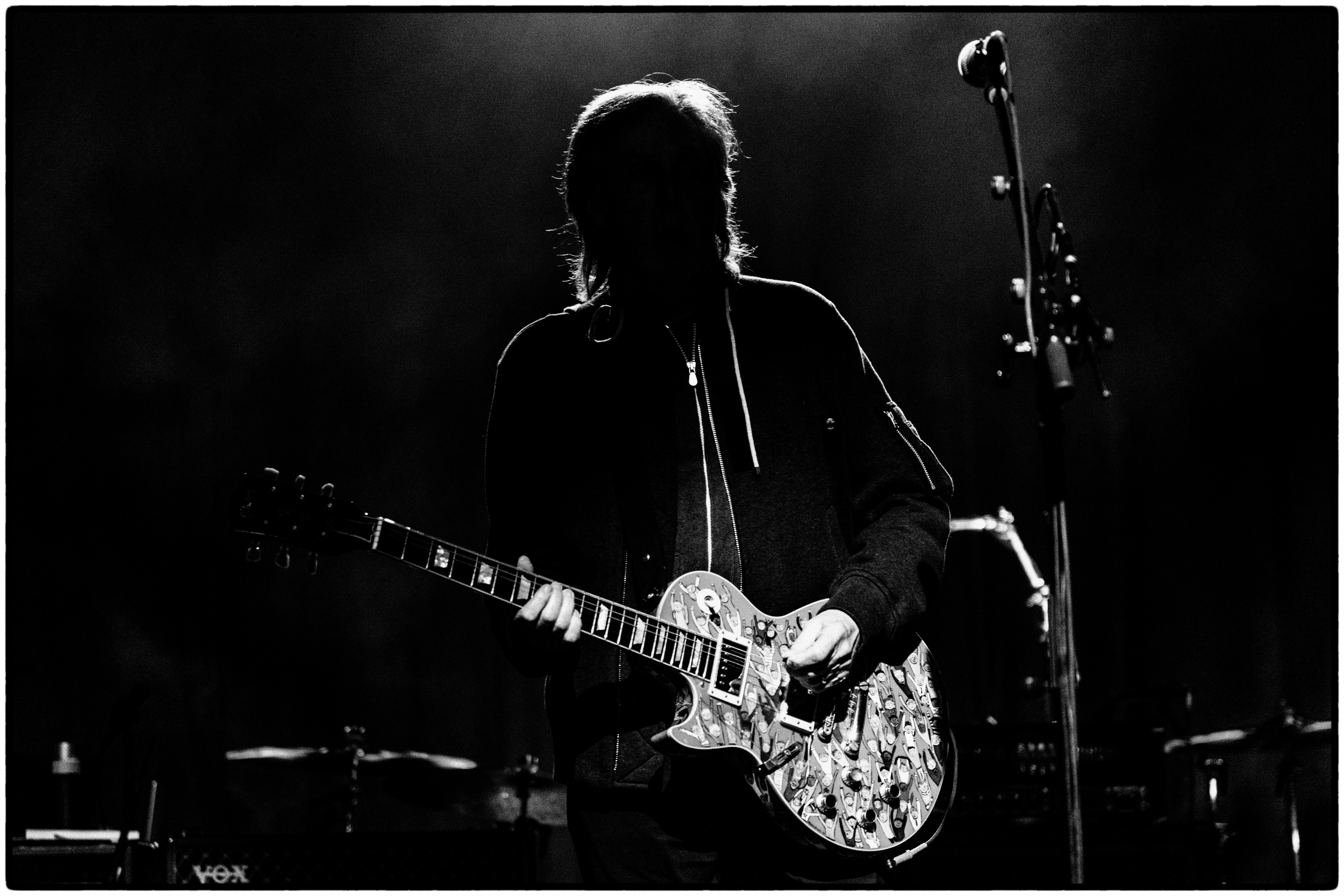 Paul McCartney, seen here during soundcheck, played the first of...