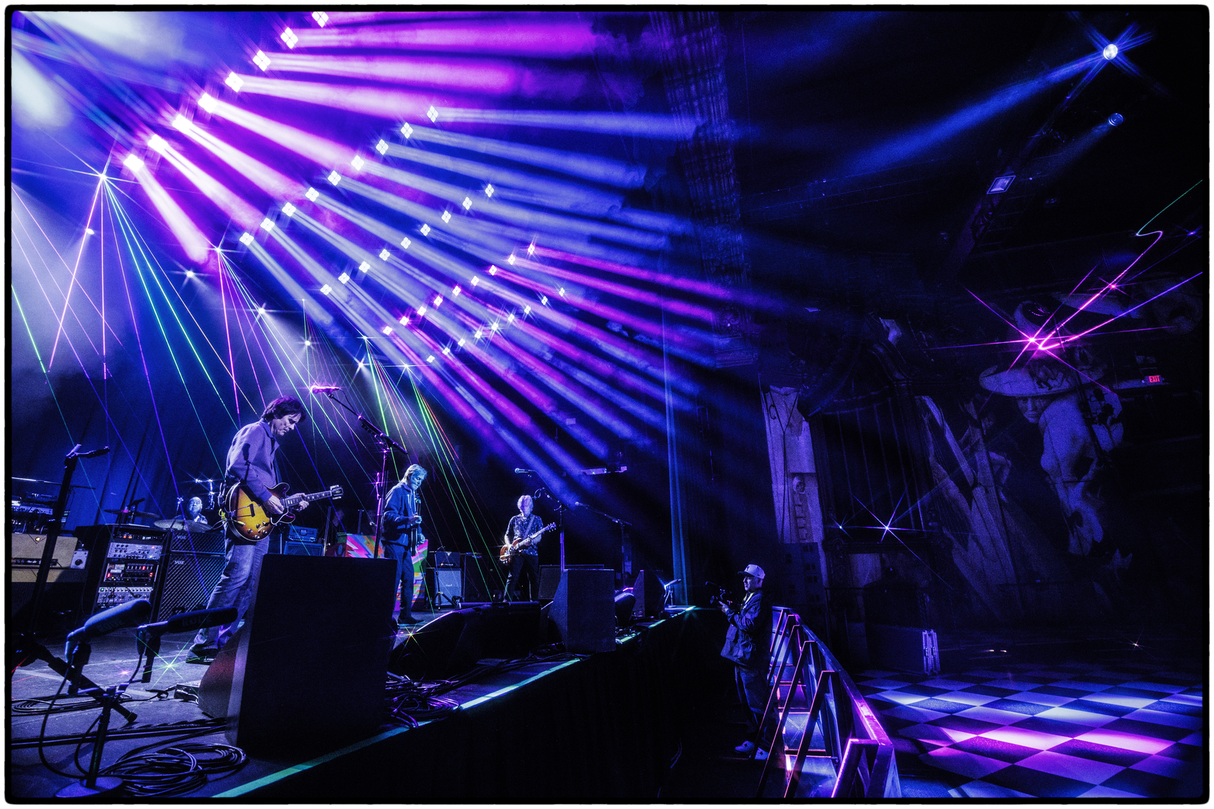 Paul McCartney, seen here during soundcheck, played the first of...