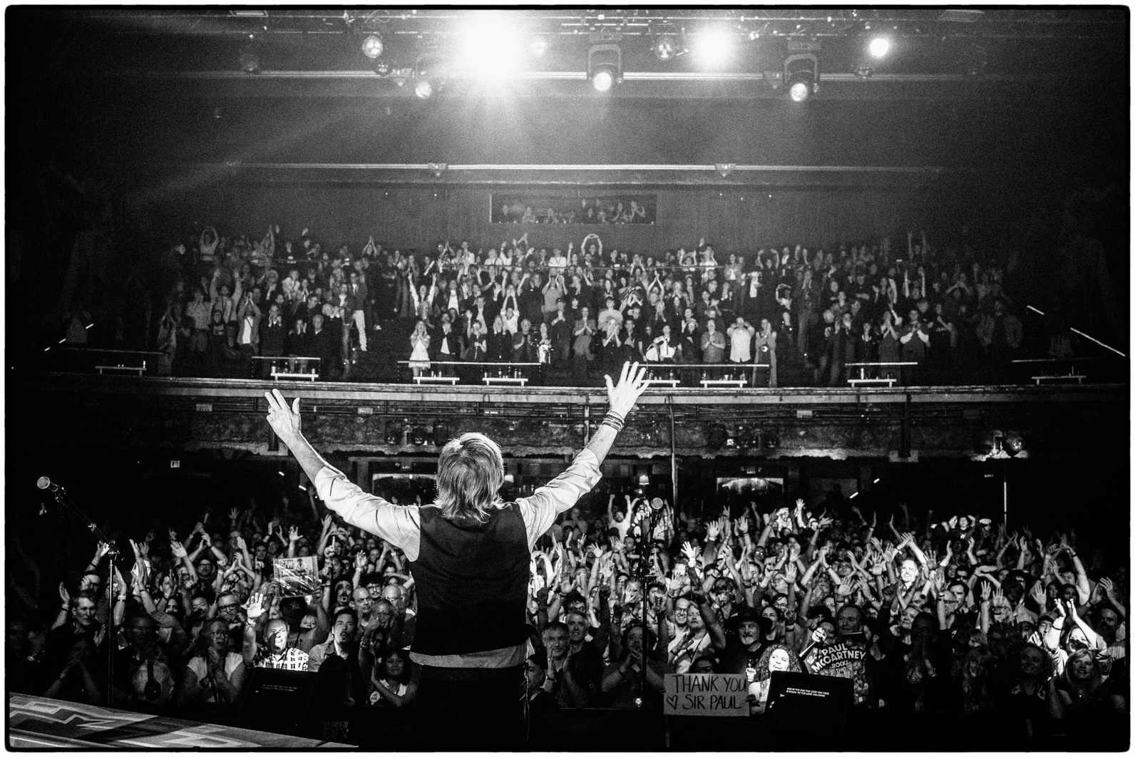 Paul McCartneys performs at the Fonda Theatre in Hollywood on...
