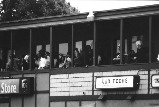 Two Rooms gallery on the second floor at 5560 La Jolla Blvd. closed Feb. 21. (Roy Porello)