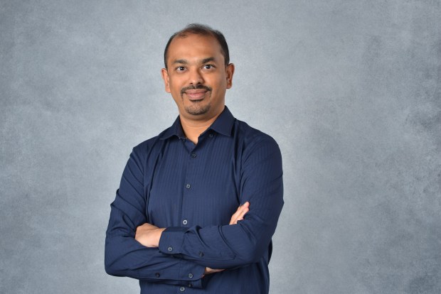 Manmohan Chandraker, a professor in UC San Diego's Computer Science & Engineering Department, is the adviser for student Seemandhar Jain's Ph.D. thesis project. (Provided by Manmohan Chandraker)