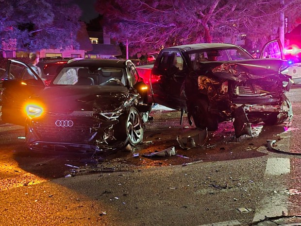 A recent crash around Torrey Pines Road and Hidden Valley Road, near La Jolla Parkway, resulted in one person's death and injuries to multiple other people. (Dan Courtney)