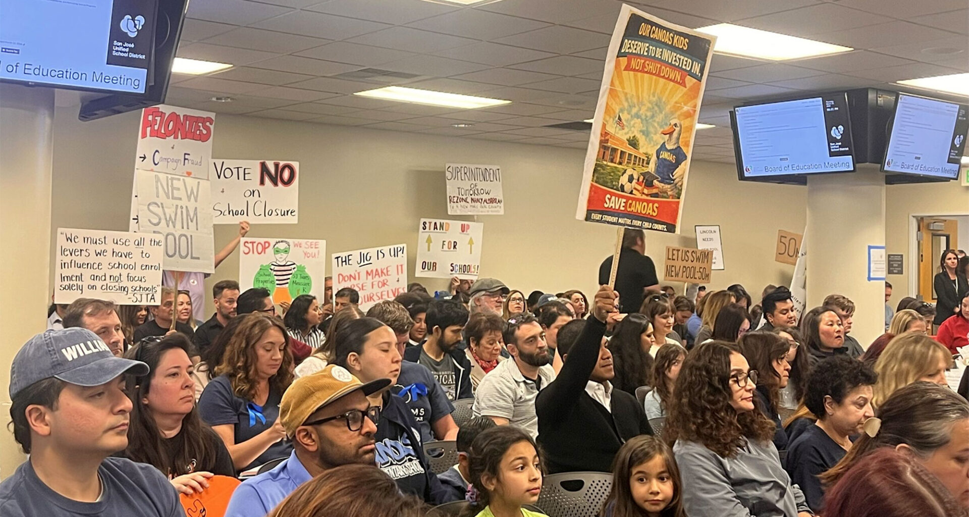 San Jose Unified board approves closure of five elementary schools in divided vote