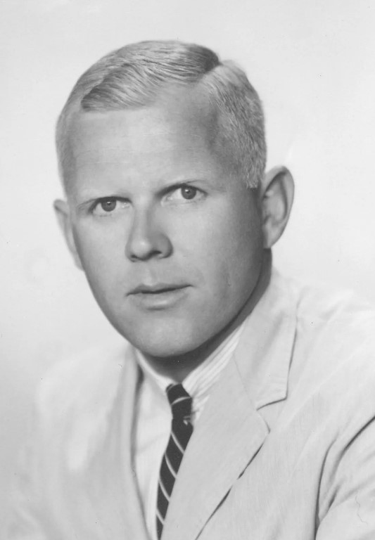 Selden Beebe in his 1956 Stanford graduation photo. (Courtesy photo)