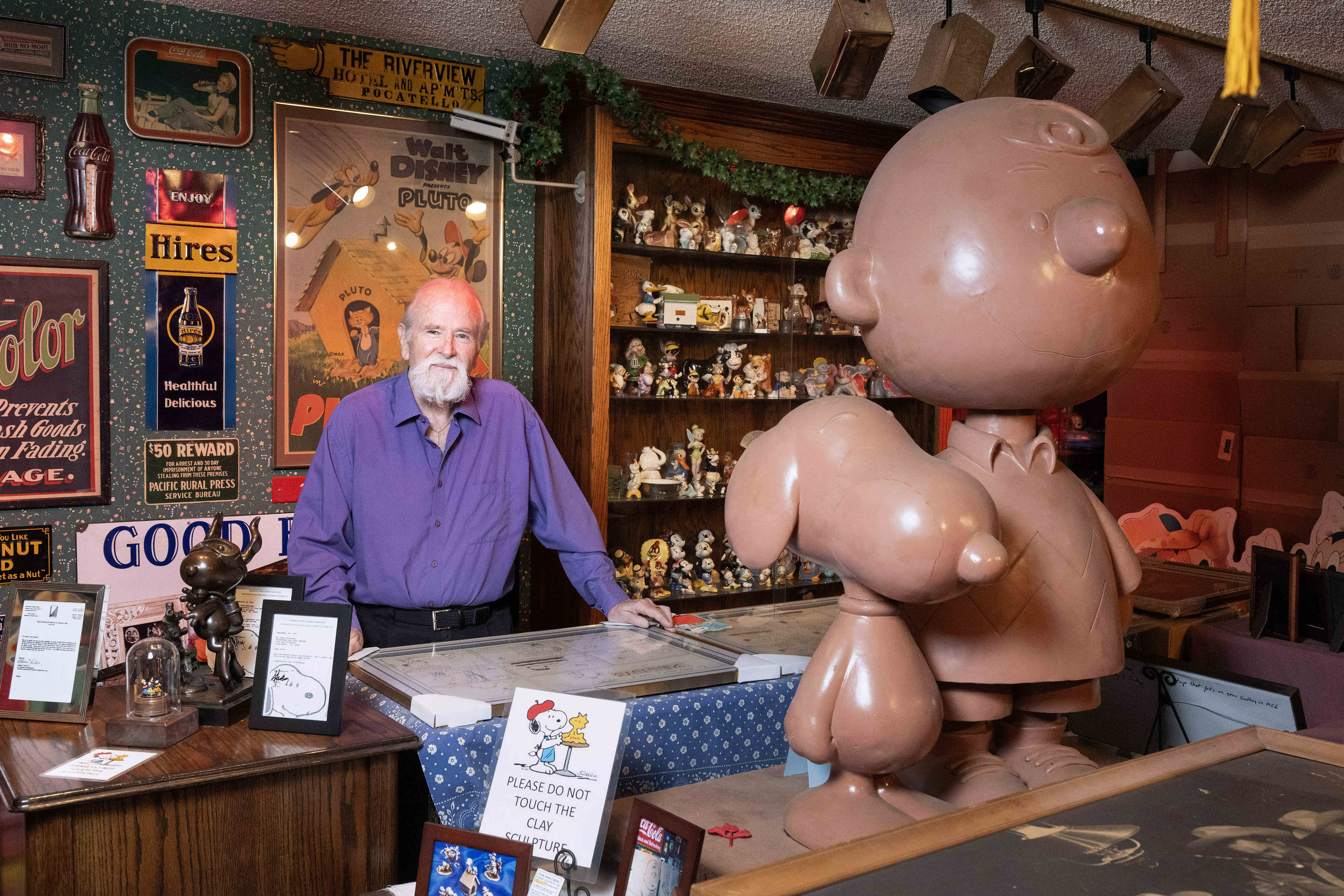 Stan Pawlowski poses for a photograph at his home in...