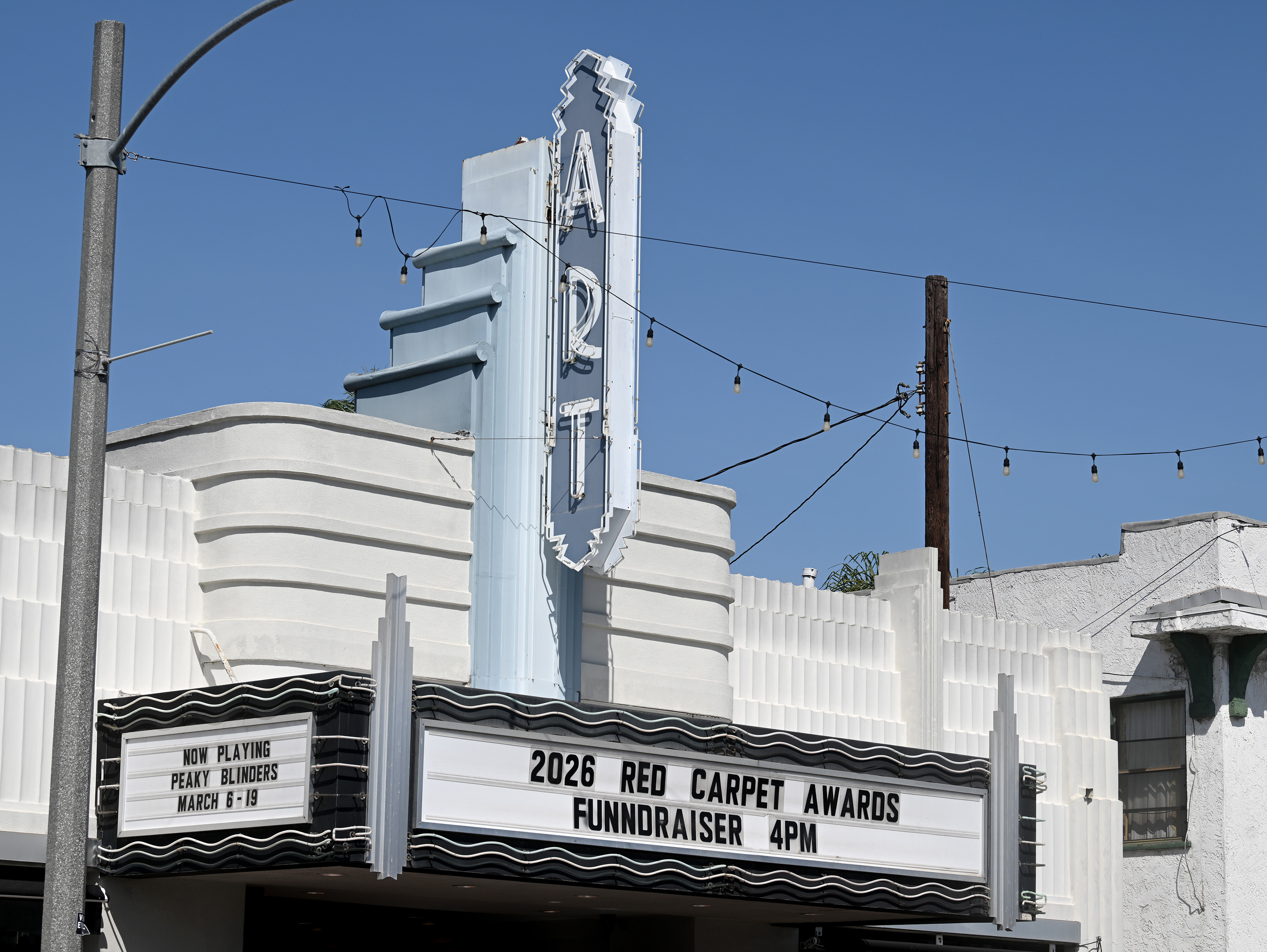 The Long Beach Art Theatre hosts its annual red carpet...