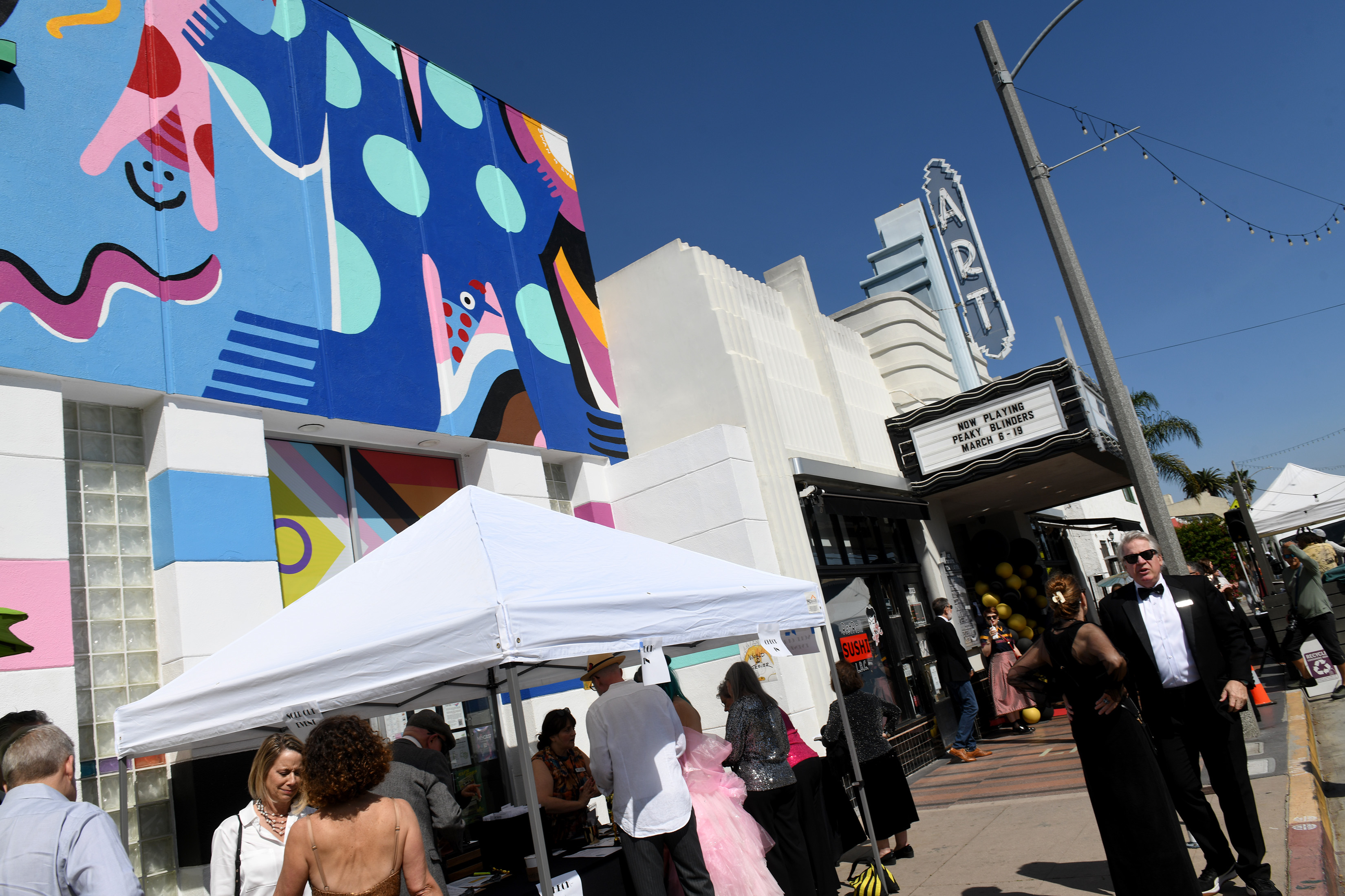 The Long Beach Art Theatre hosts its annual red carpet...