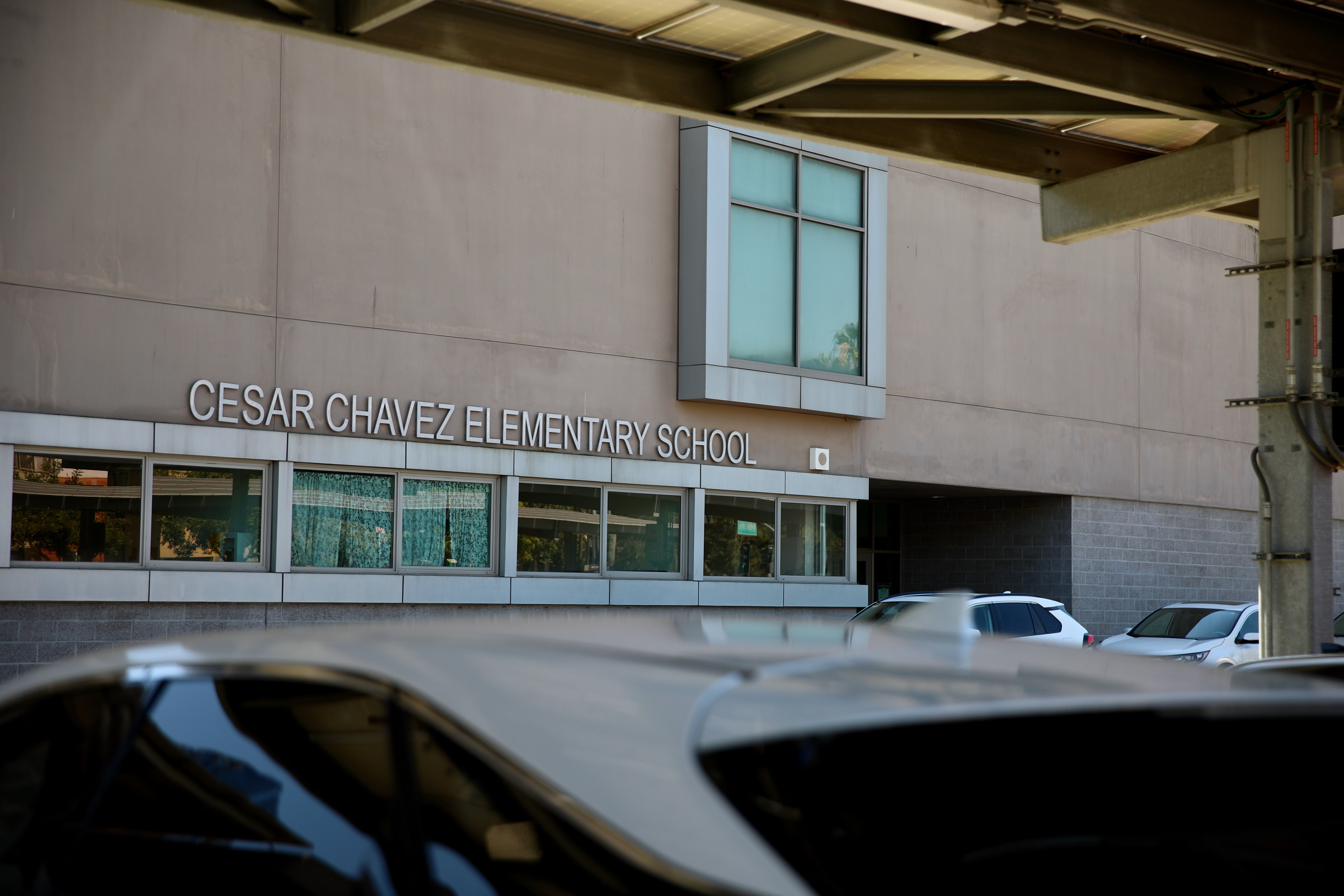 Cesar Chavez Elementary School in Long Beach on Wednesday, Mar....