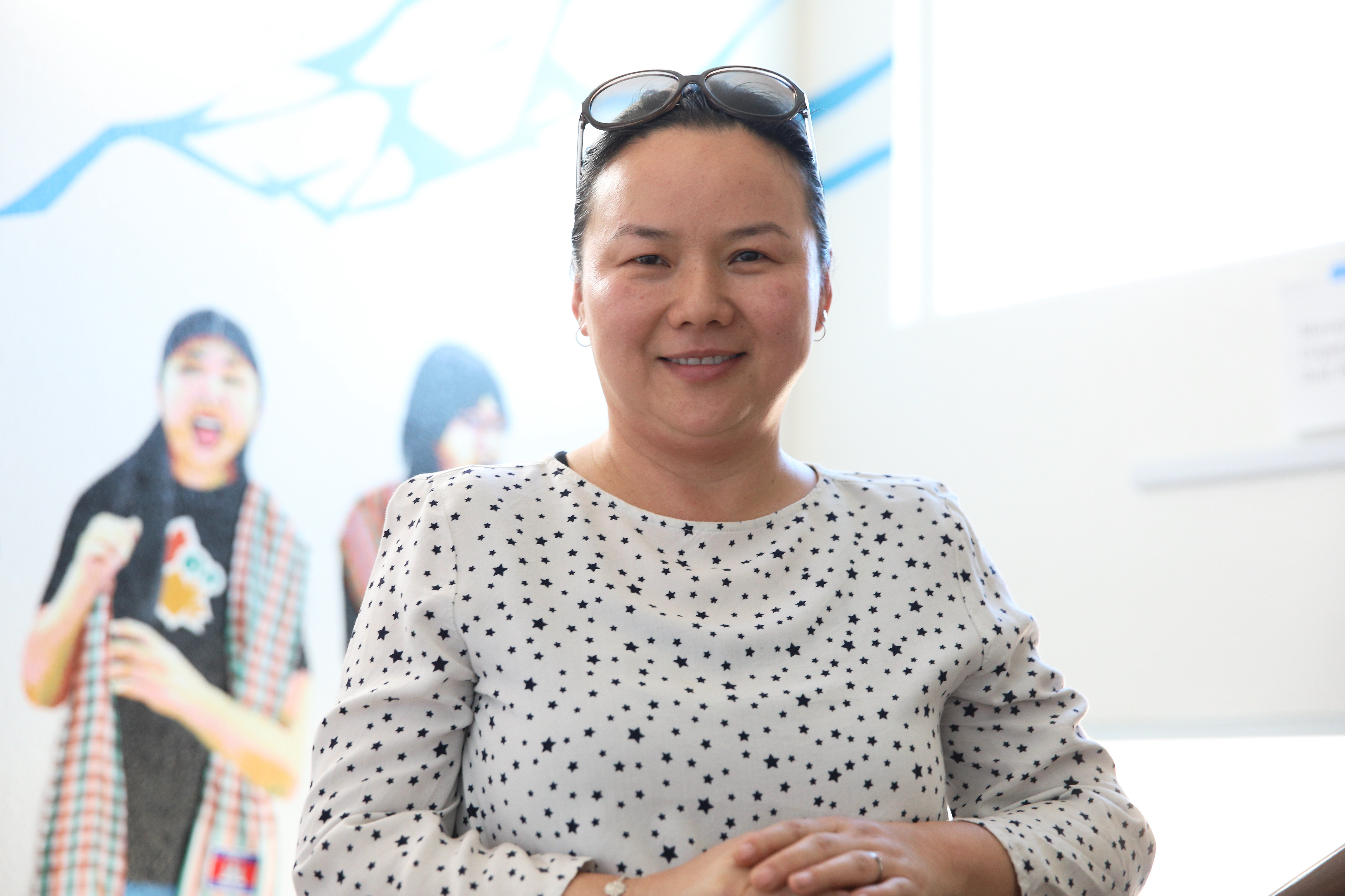 Lian Cheun, executive director of Khmer Girls in Action, appears...