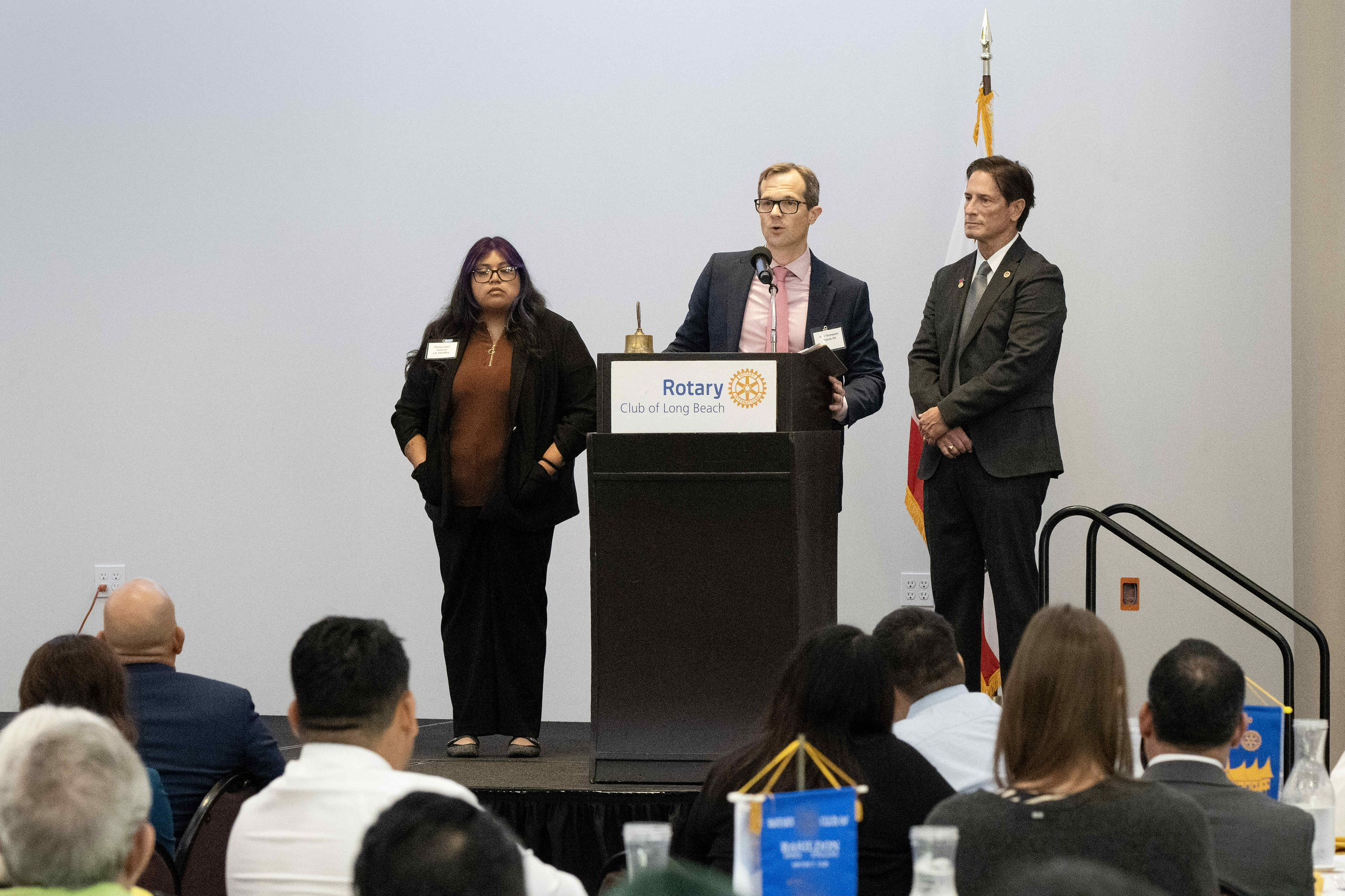 Deputy DA Paul Thompson, center, speaks before presenting Maxxy Lopez...