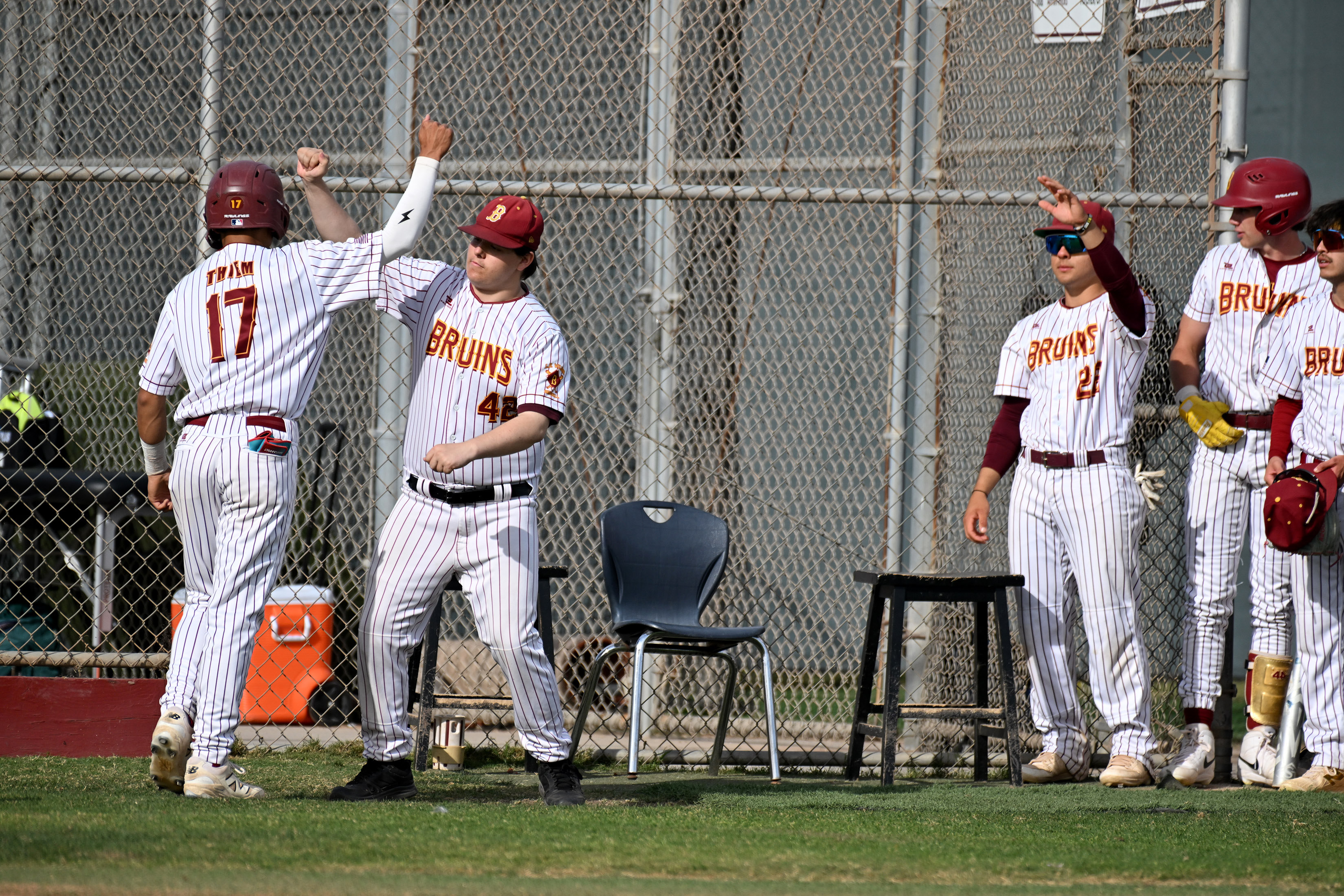 Nicholas Thiem scores a run for Wilson against Cabrillo during...