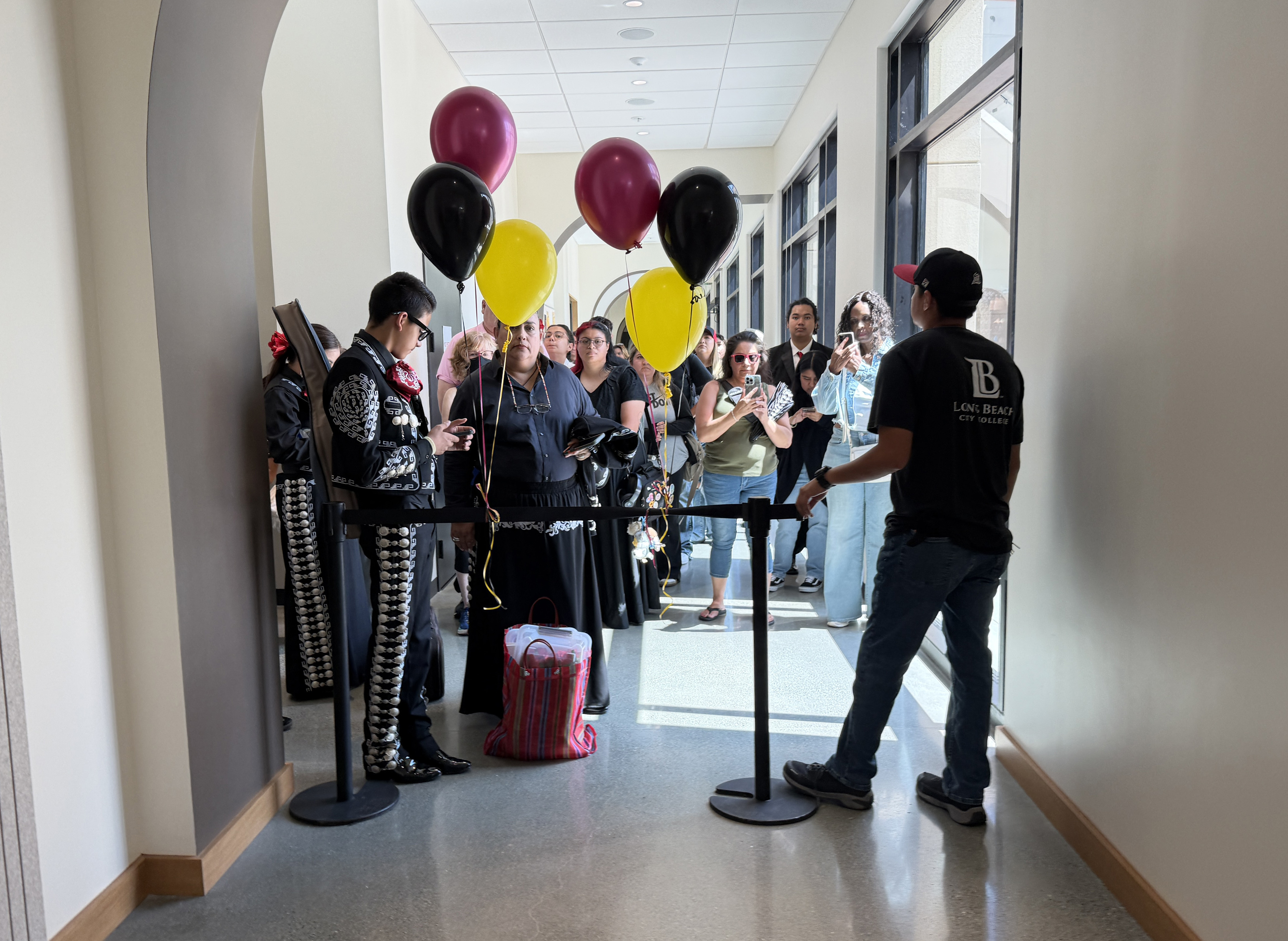 Fans of the late Jenni Rivera are waiting to enter...