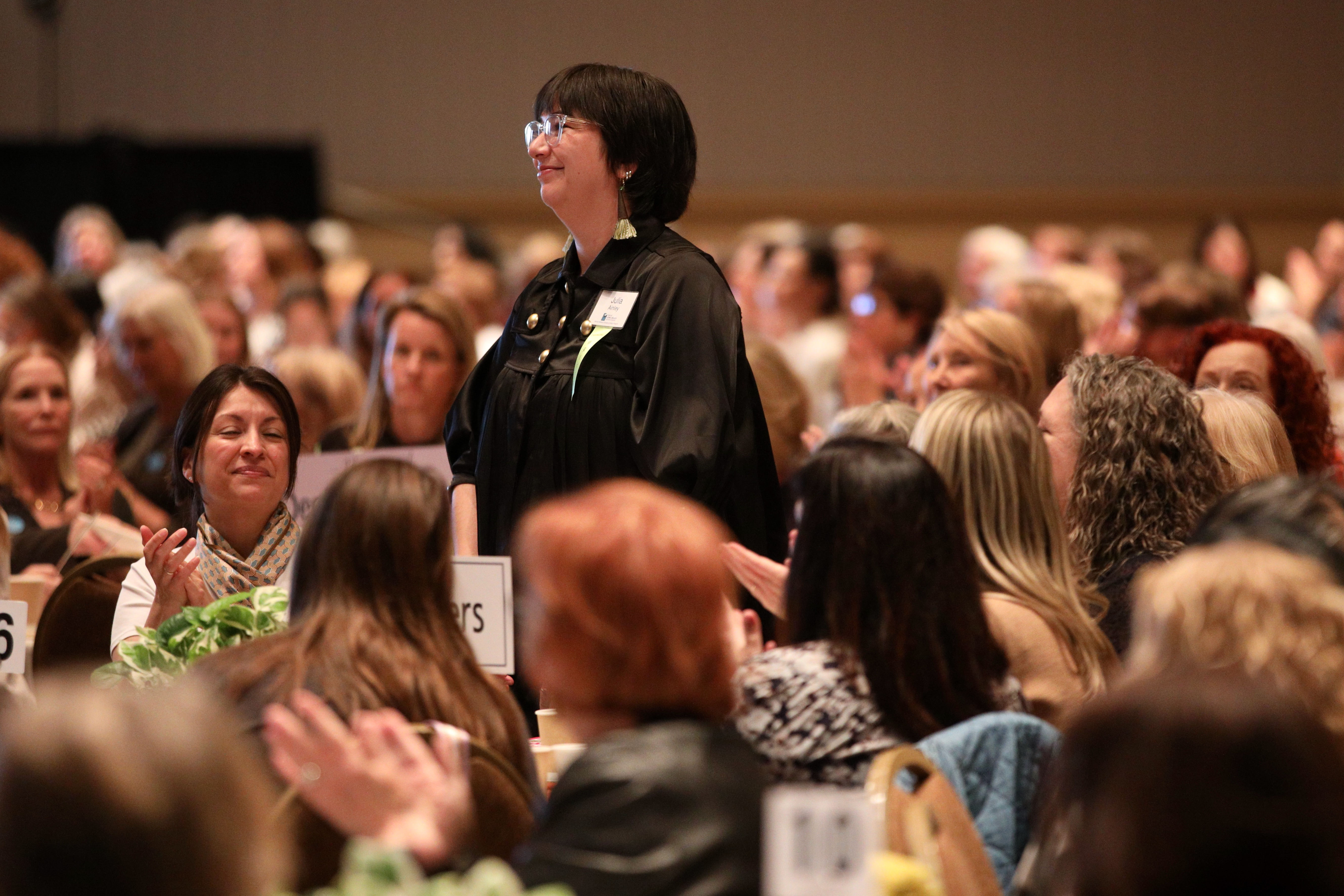 Emerging writer Julia Ainley of Fullerton, a student at Chapman...