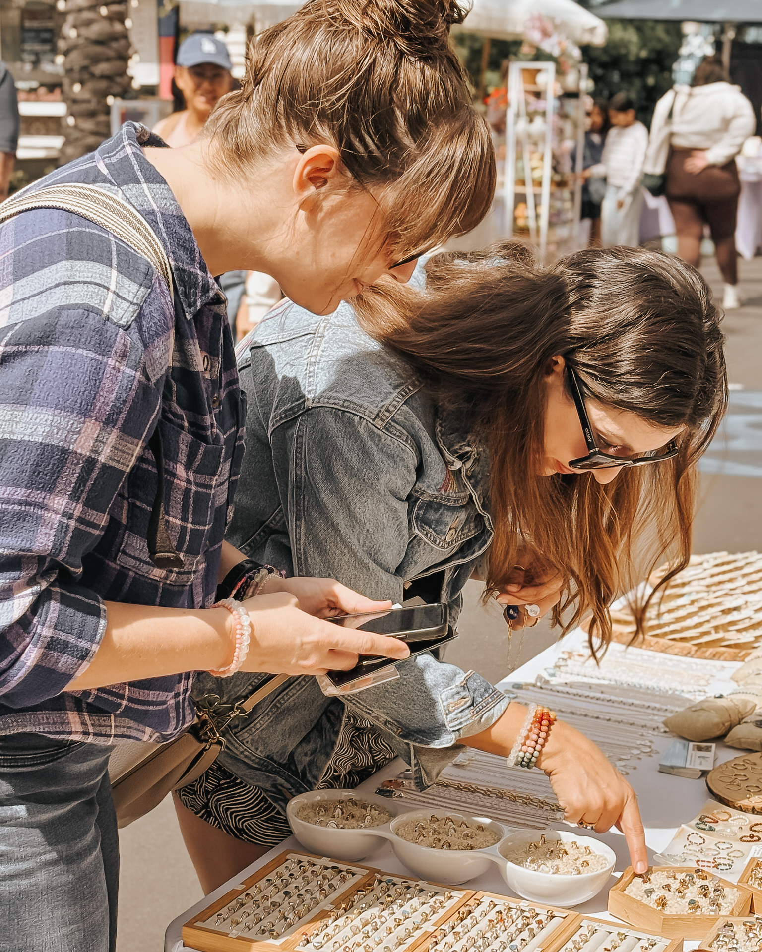 People shopped at more than 40 local women-owned businesses at...