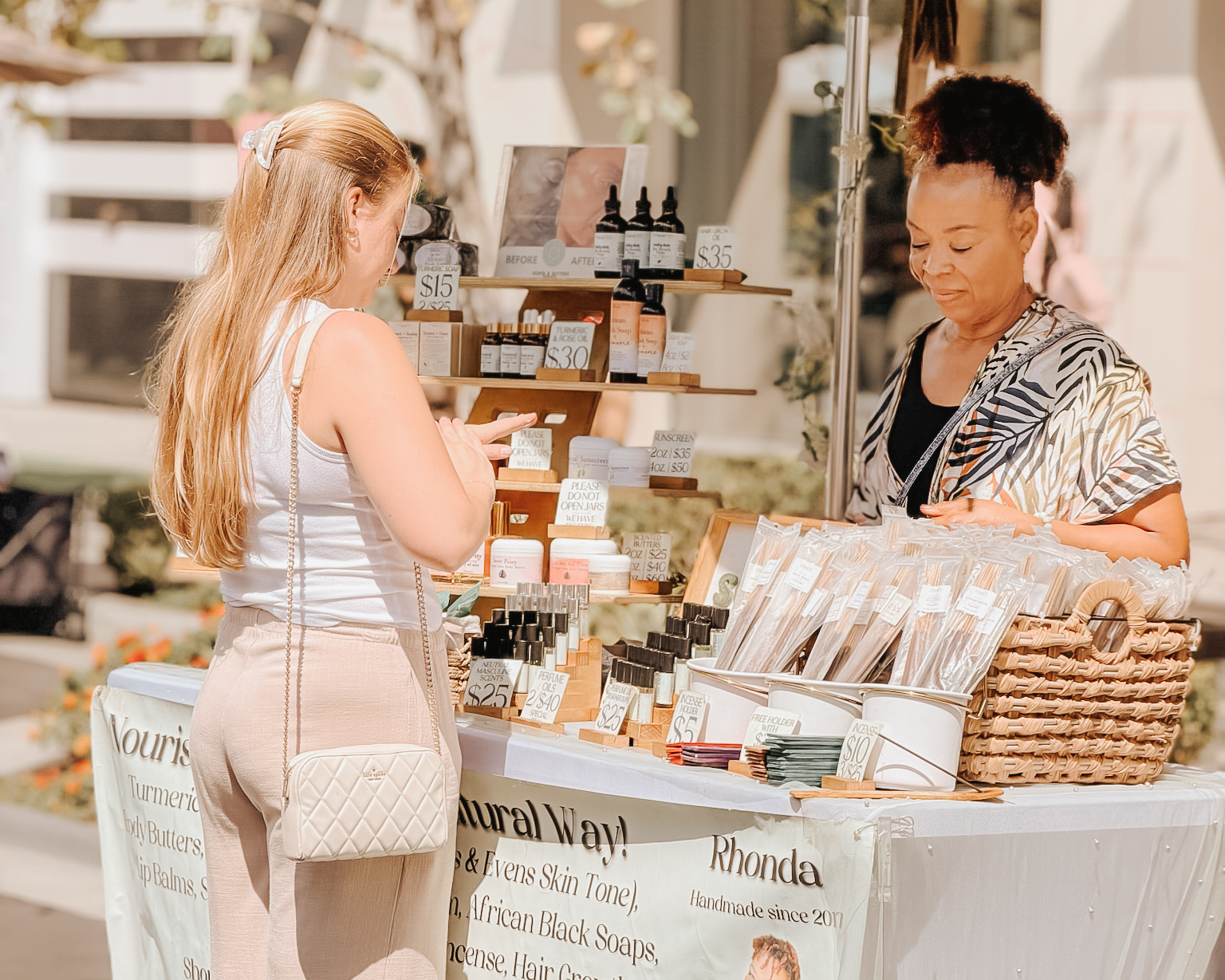 Rhonda Zilton, owner of Soaps and Butters LA, was one...