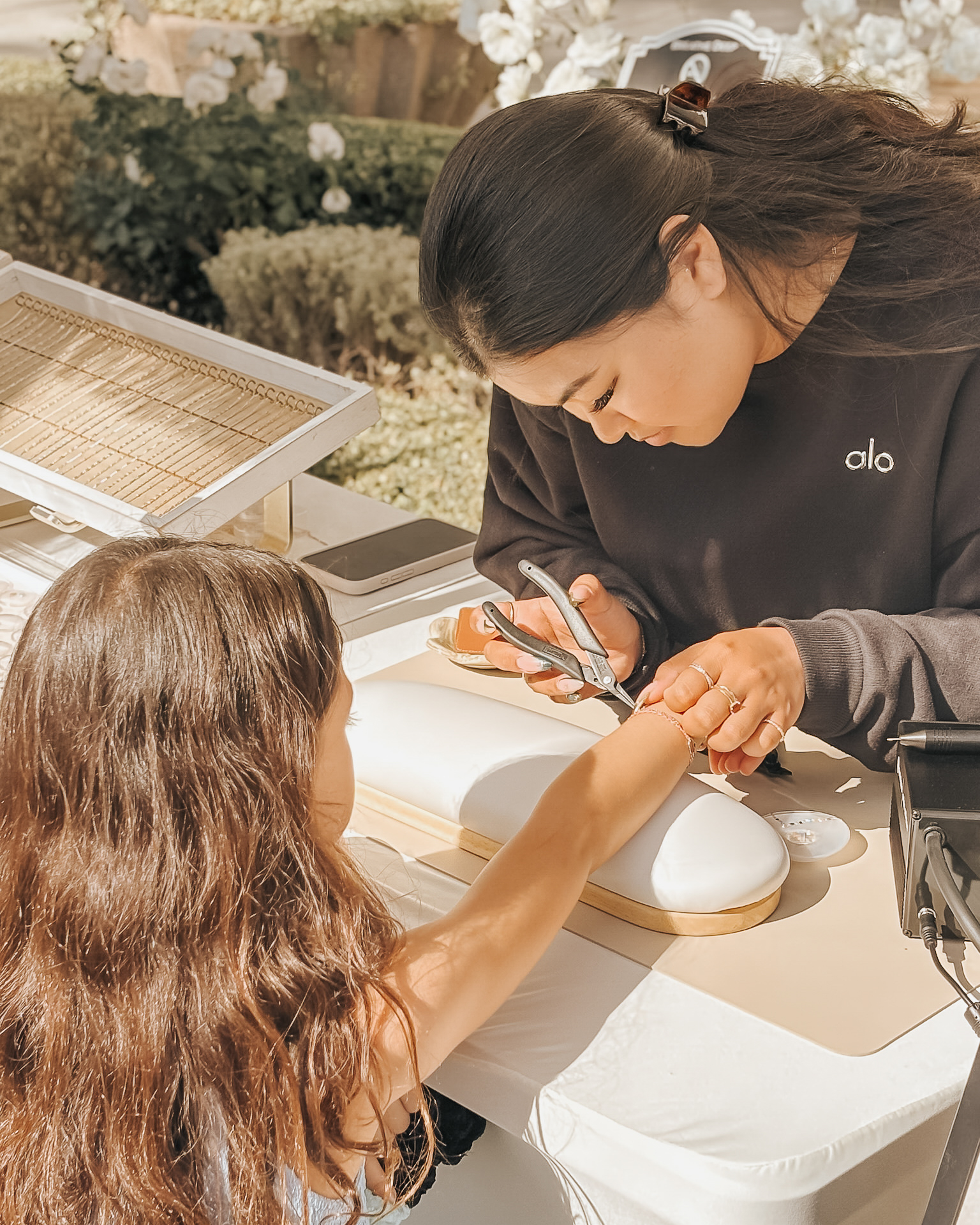 People shopped at more than 40 local women-owned businesses at...