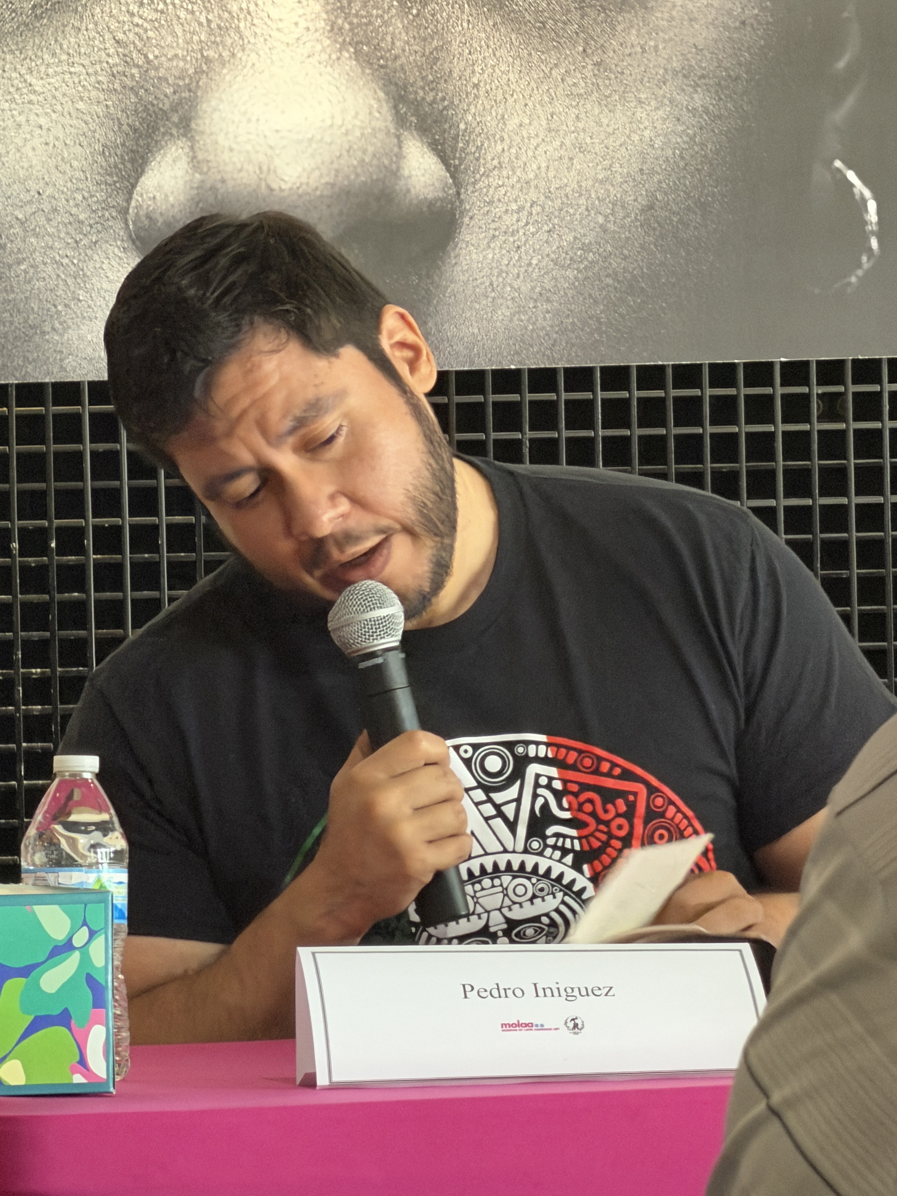 Pedro Iniquez reads the first chapter from his new book...