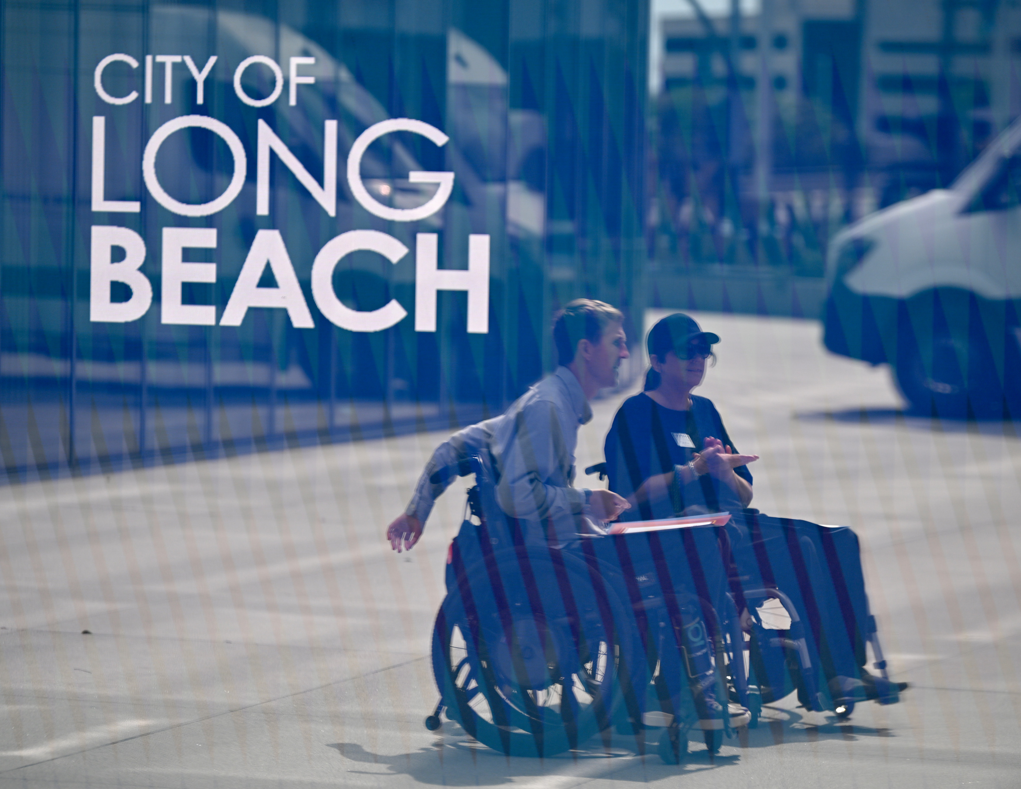 Jen Korba and Ryan Butcher, ambassadors of the Triumph Foundation,...