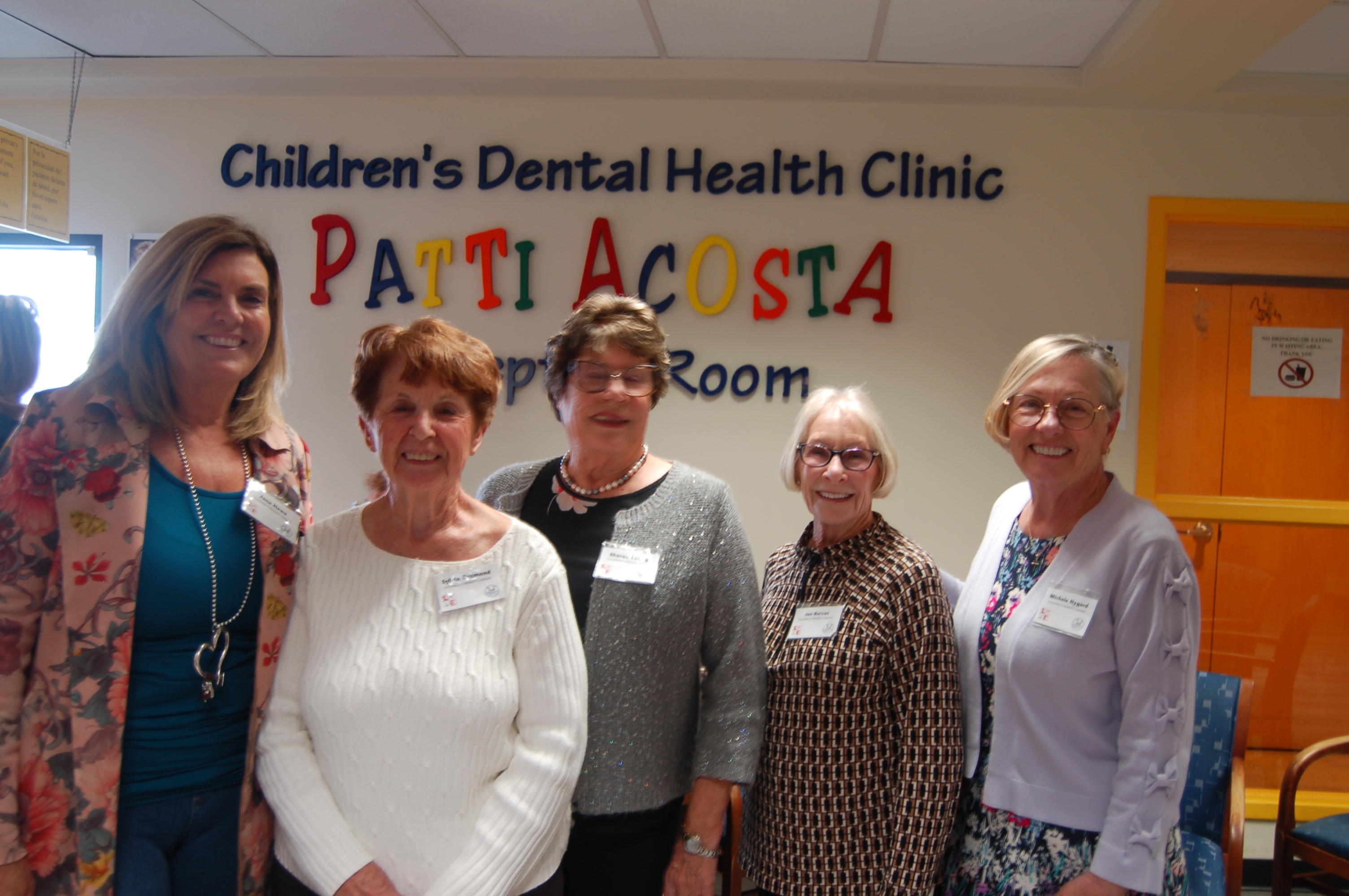 Children’s Dental Health Clinic supporters, photo from left, Childrenâs Benefit...