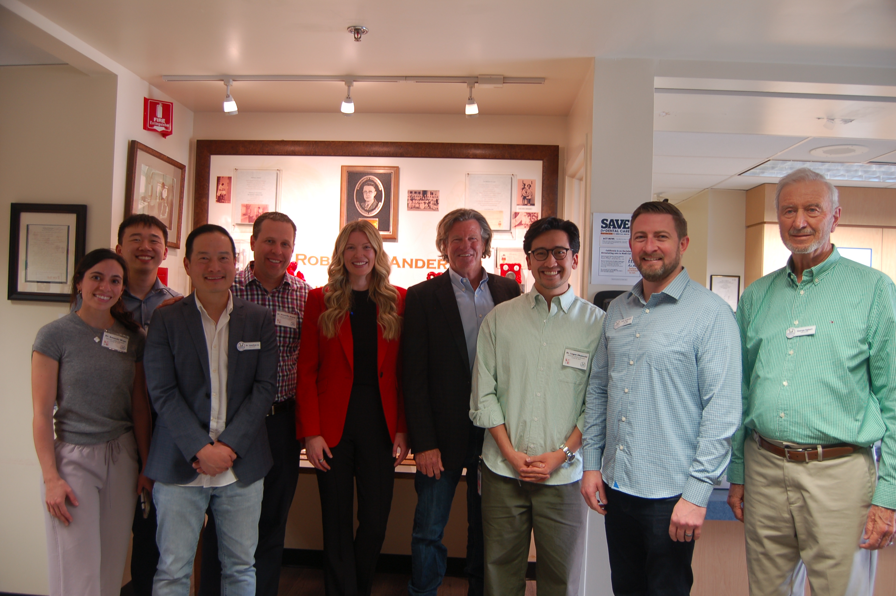 Children’s Dental Health Clinic, photo from left, Amanda Mays, Calvin...
