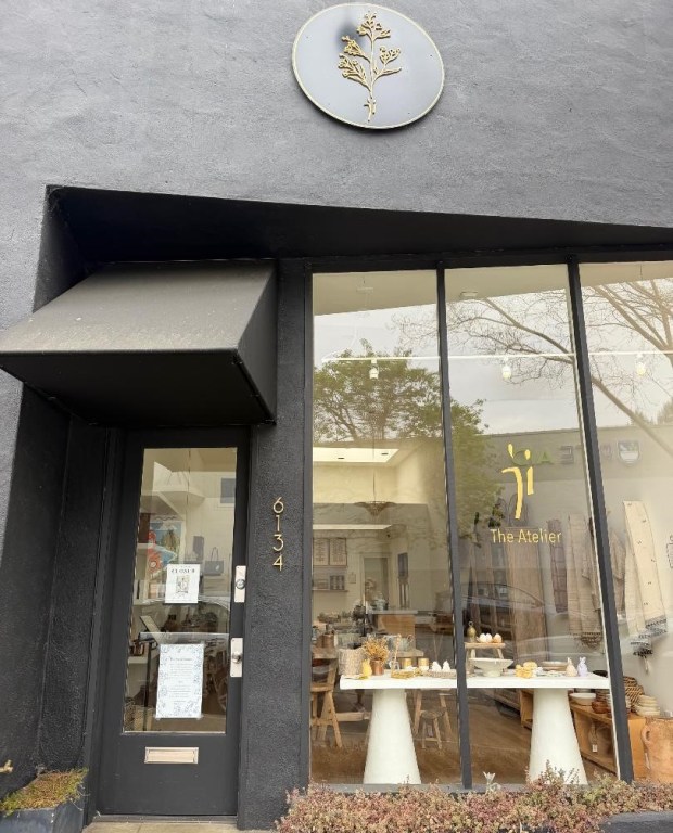Textile design shop Ji: The Atelier is moving out of Montclair Village in the Oakland hills after three years of operating at 6134 Medau Place. (Ginny Prior for Bay Area News Group)