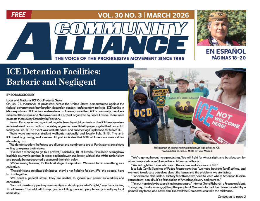 The March 2026 Issue of the Community Alliance