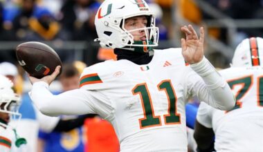 Steelers bring in Miami QB Carson Beck, San Diego State CB Chris Johnson for top-30 visits