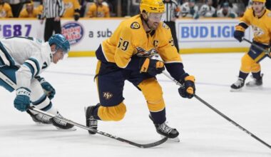 NHL Game Preview: San Jose Sharks at Nashville Predators with Line Combinations 03/24/2026