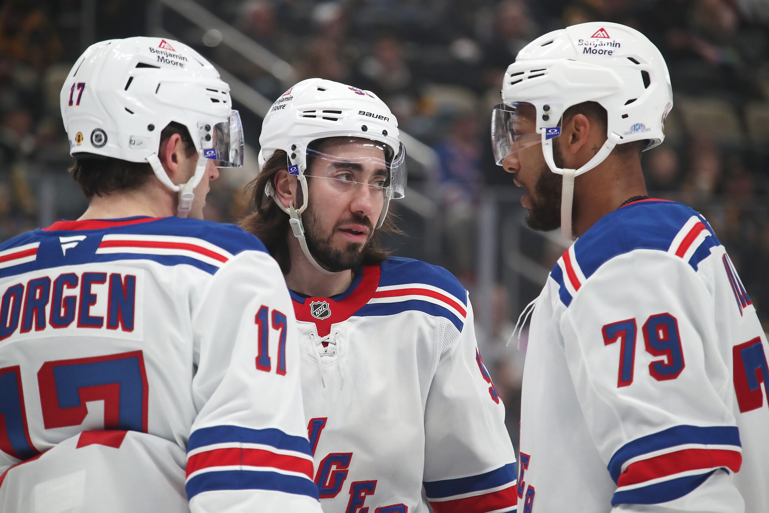NHL: New York Rangers at Pittsburgh Penguins