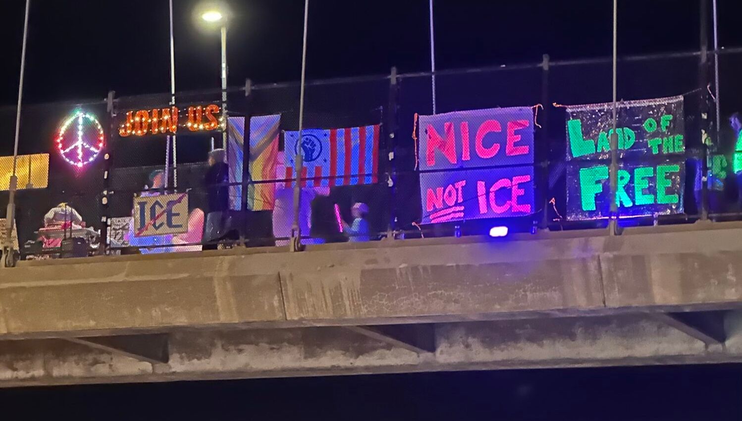 Weekly ‘Overpass Visibility Dance Party’ Lights Up Berkeley Freeway Every Friday Night