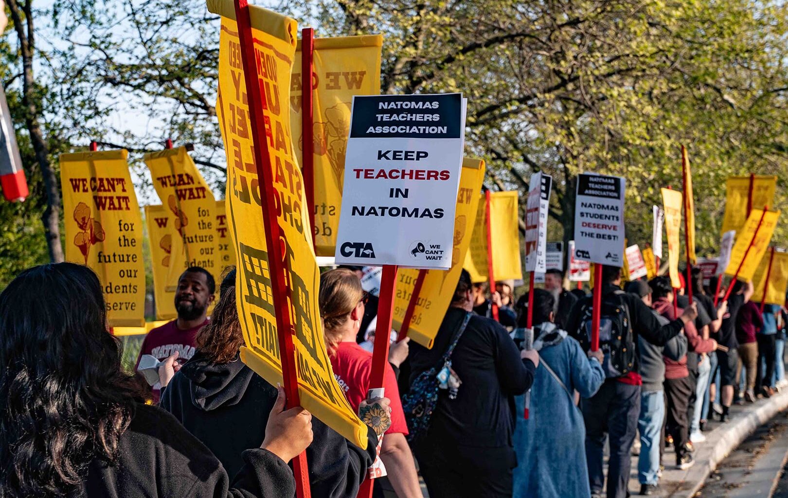 Natomas teacher start striking, second in Sacramento area