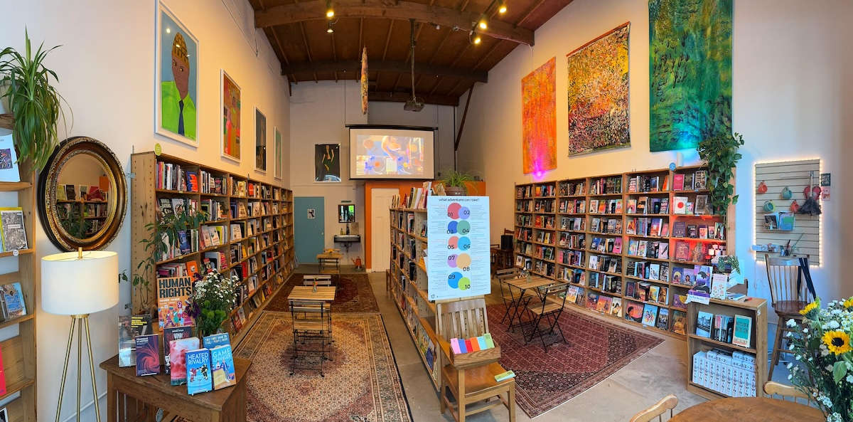 Nomadic Bookshop centers collective imaginings