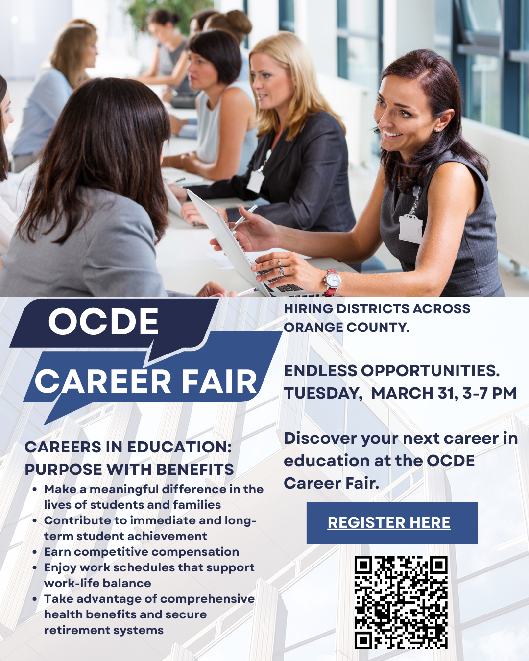 OCDE Career Fair Social Media Post 2026 Instagram Post