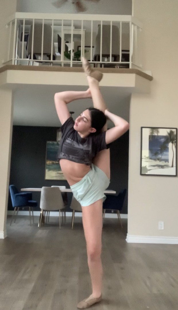 Madison Kahn of Mission Viejo, a junior at Capistrano Valley High School, is a dance nominee for Artist of the Year in 2026. (Photo courtesy of Madison Kahn)