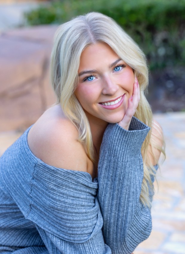 Camille Strier of Trabuco Canyon, a senior at Santa Margarita Catholic High School, is a dance nominee for Artist of the Year in 2026. (Photo courtesy of Lisa Baker)
