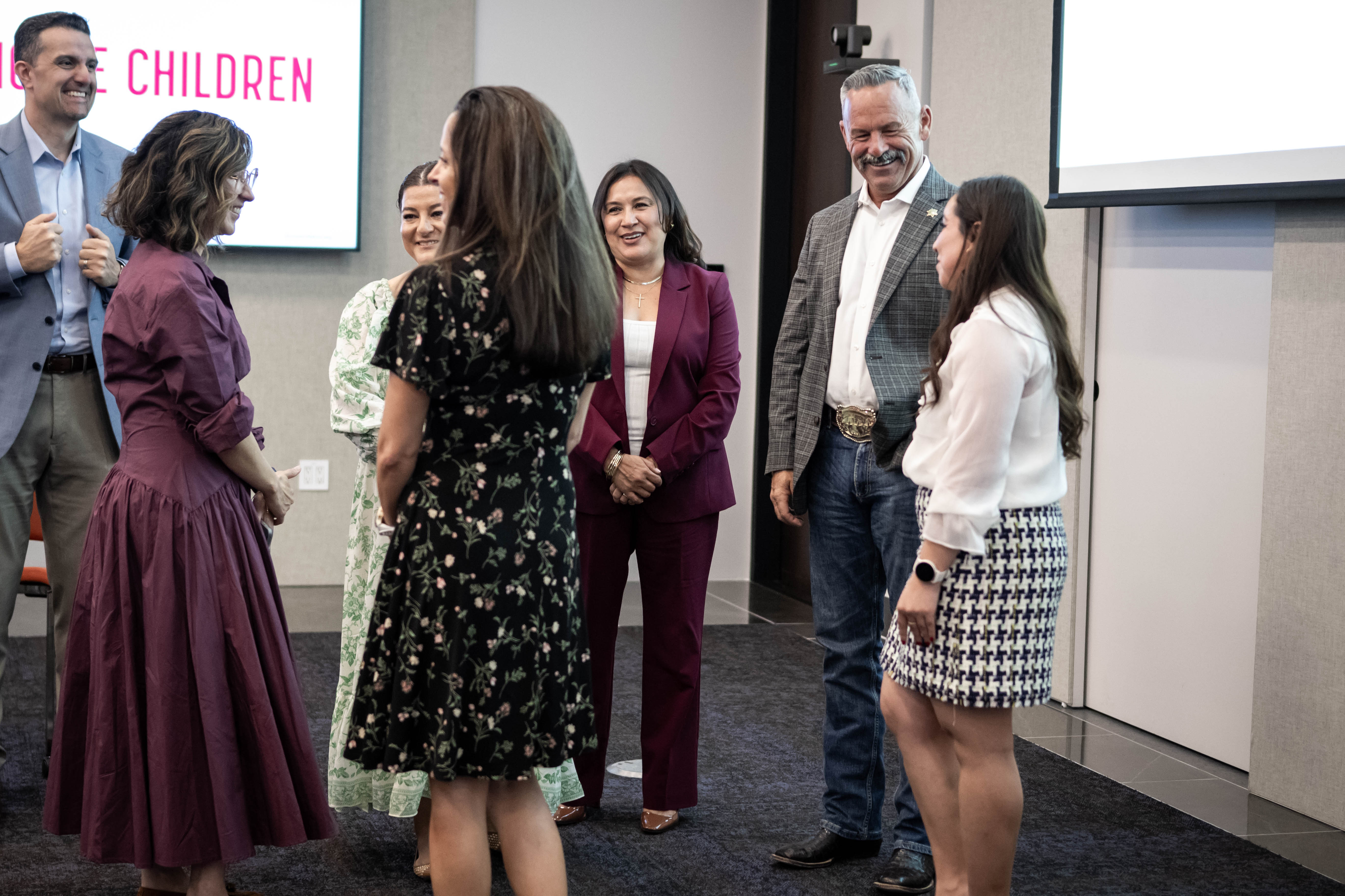 Riverside County Sheriff Chad Bianco, a Republican gubernatorial candidate, attends...