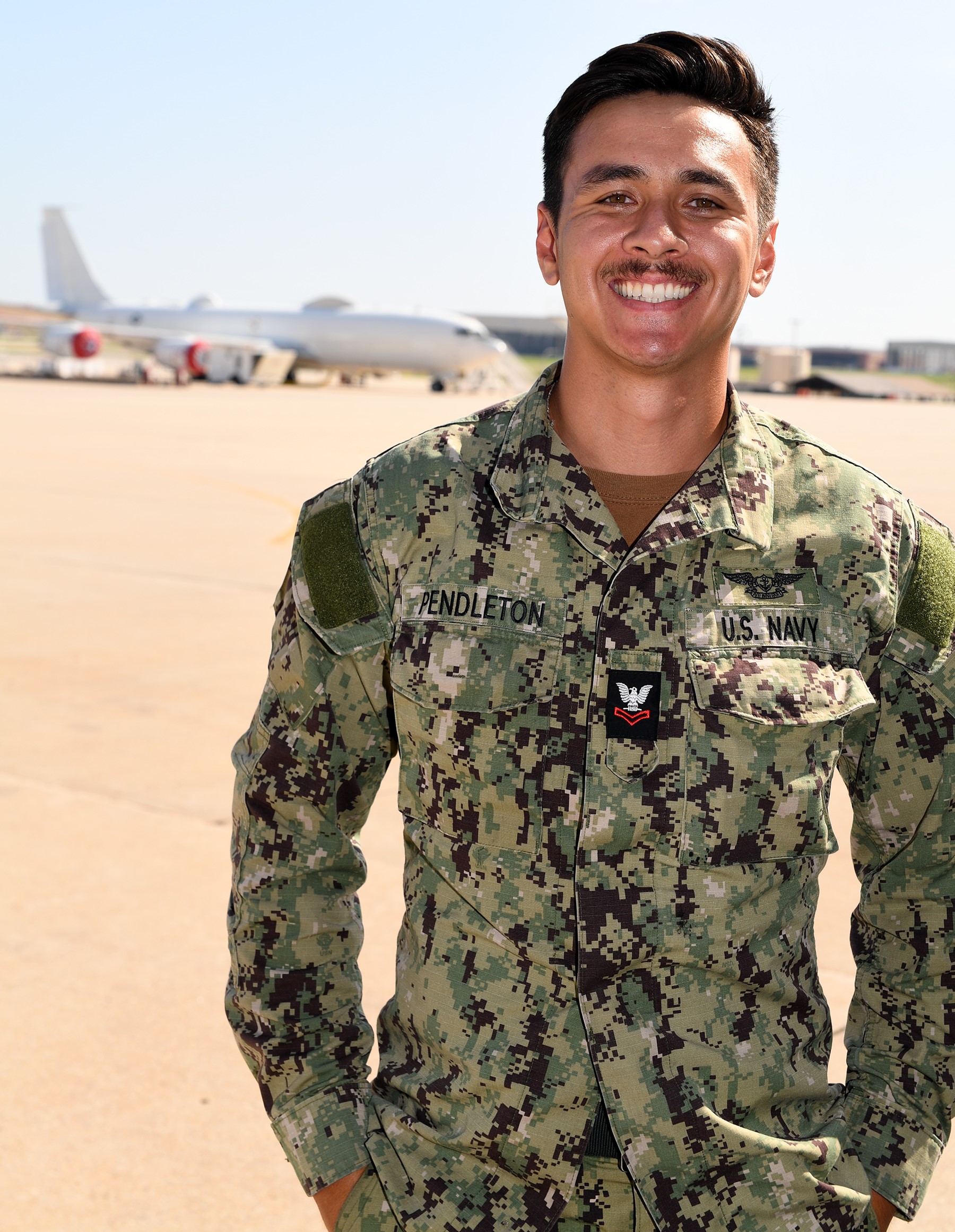 Petty Officer 2nd Class Nathan Pendleton of Westminster serves in...