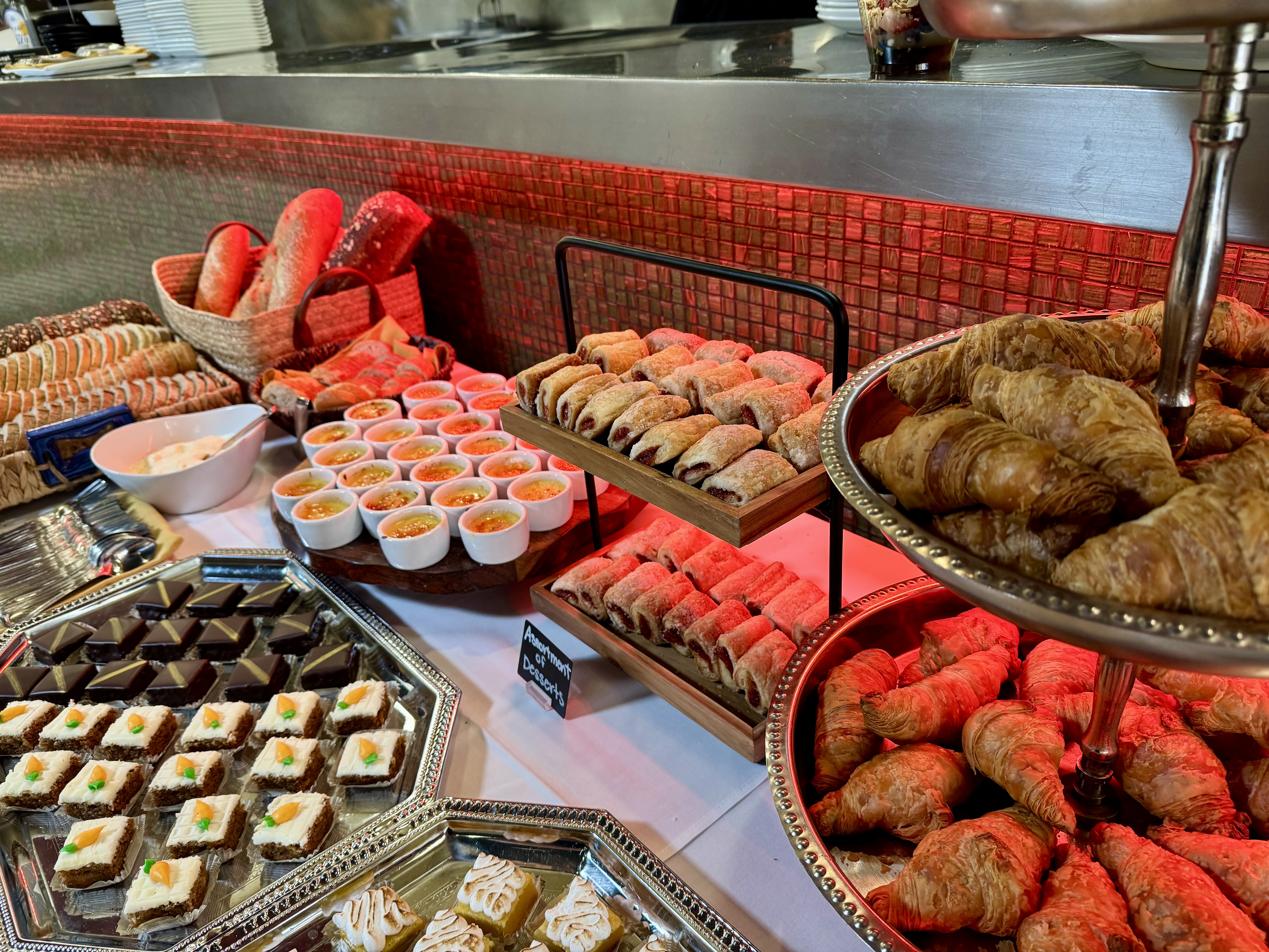 Citrus City Grille in Orange offers a Sunday brunch buffet....