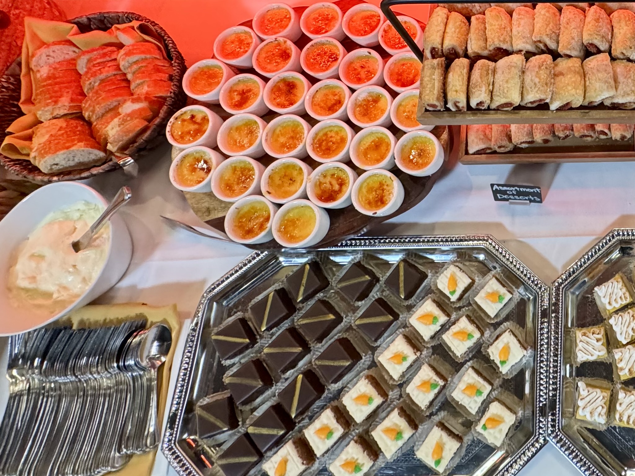 Citrus City Grille in Orange offers a Sunday brunch buffet....