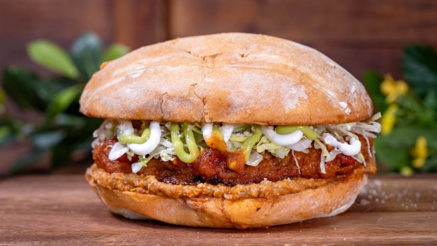 Chile Relleno Torta available at the Disney California Adventure Food & Wine Festival. (Courtesy of Disneyland)