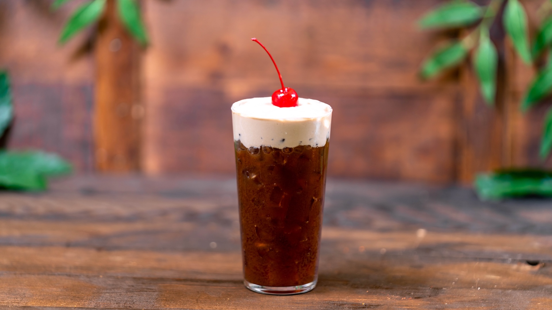 Cherry Cola Cold Brew available at the Disney California Adventure...