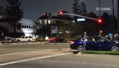 2 killed after reckless driver runs red light, causes crash in Anaheim, police say – Orange County Register