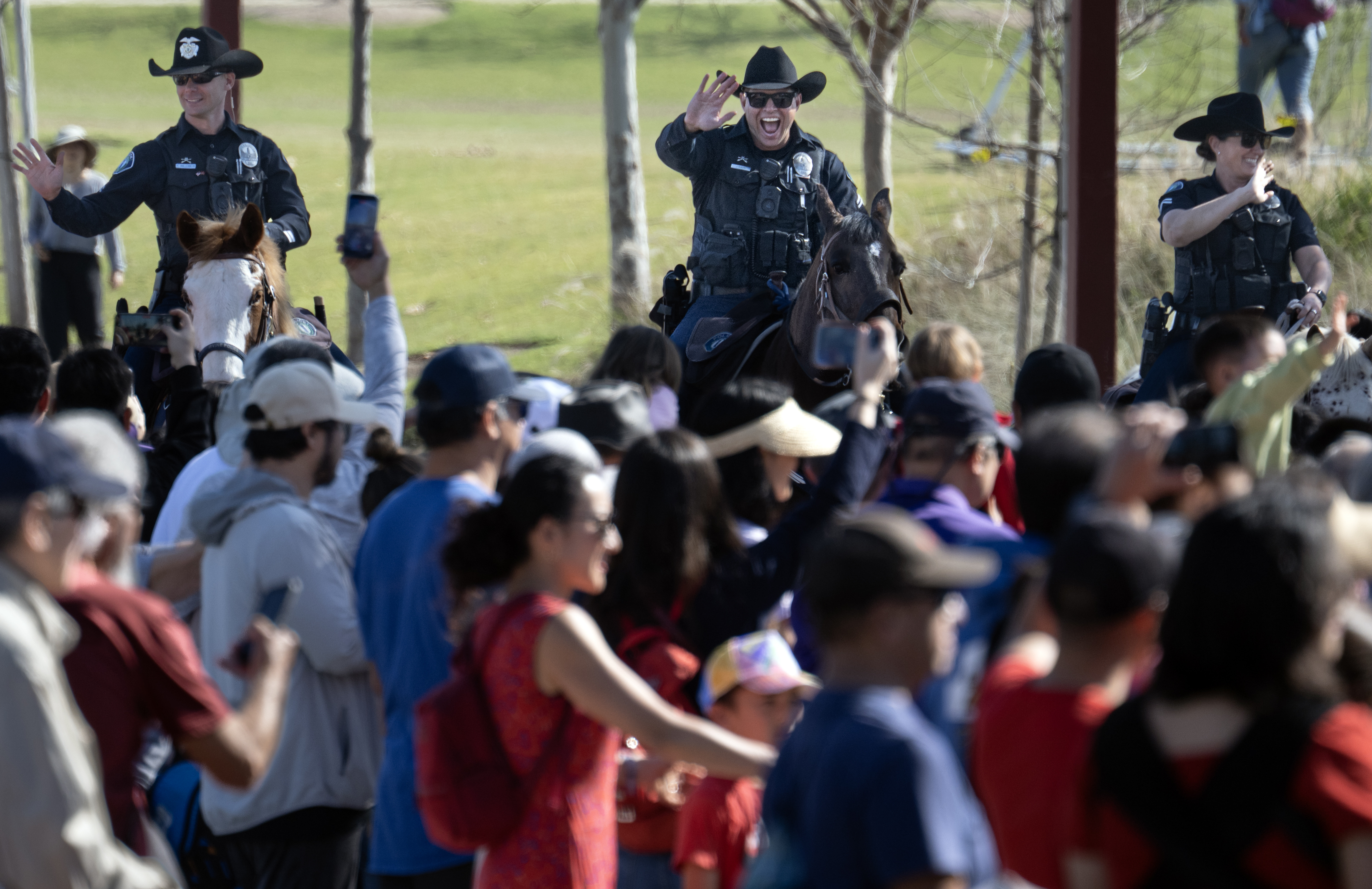 Irvine Police Departmentâs mounted units are part of the Great...